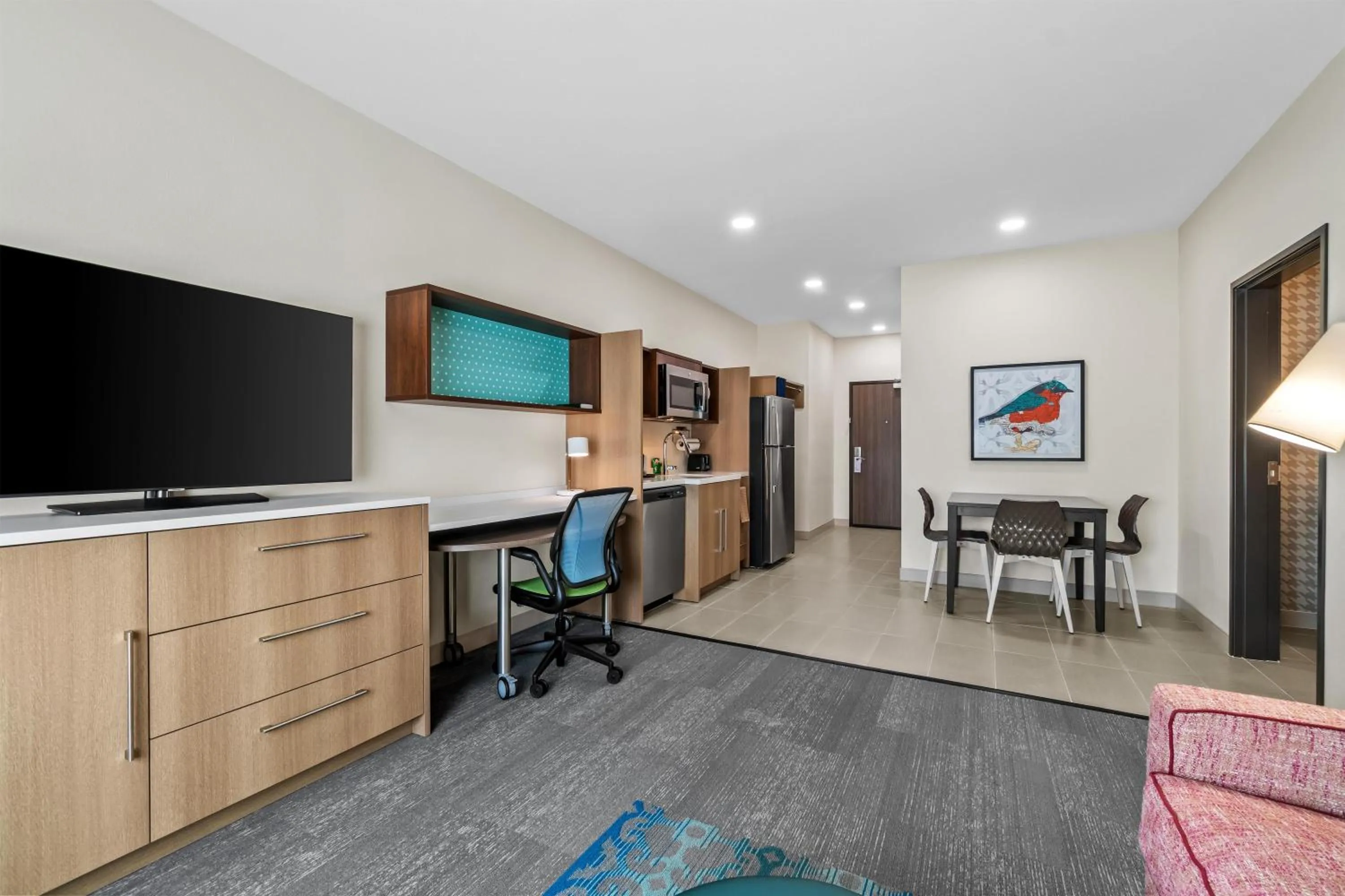Kitchen or kitchenette in Home2 Suites By Hilton Marion