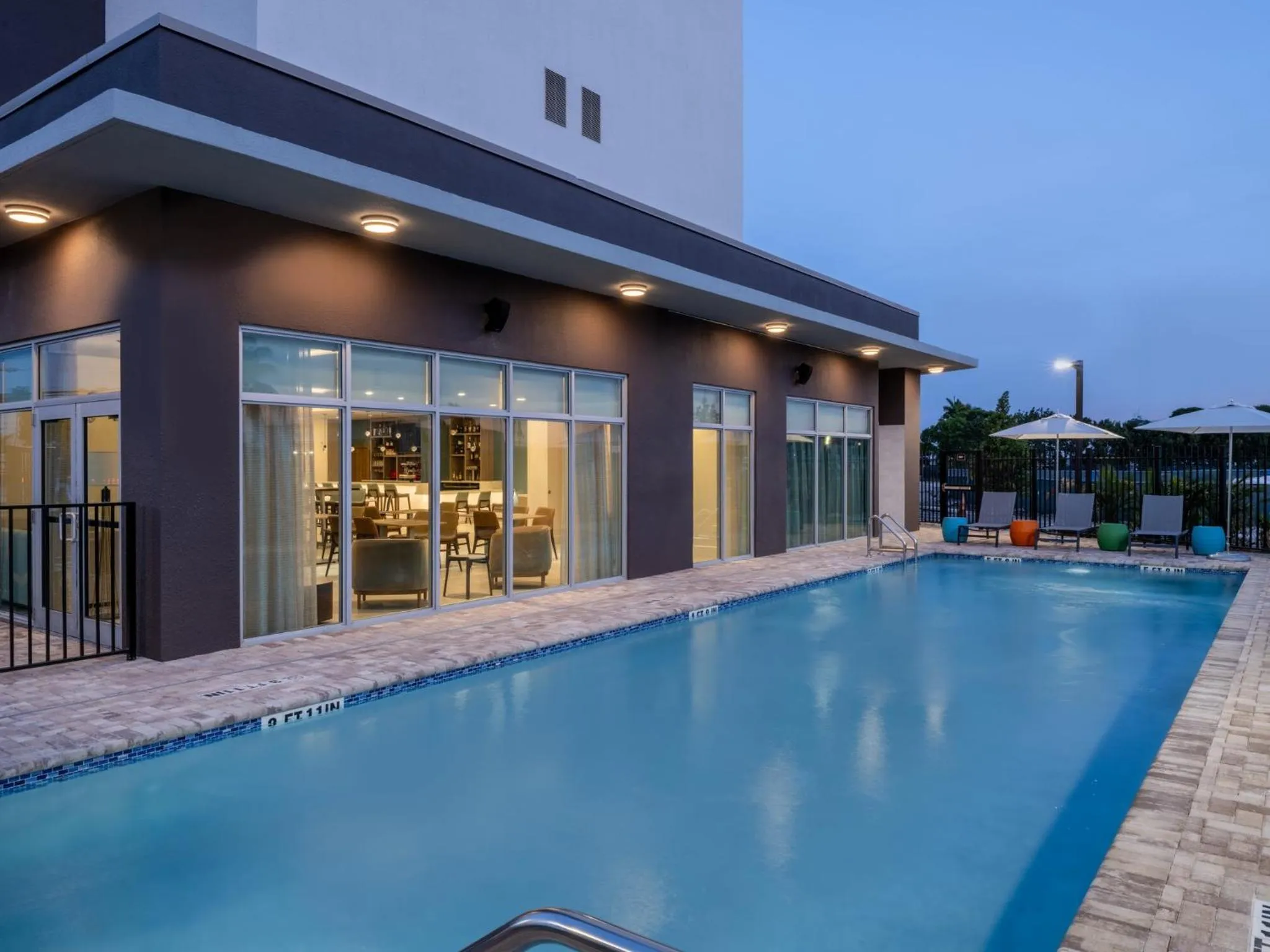 Swimming pool in EVEN Hotel Miami - Doral Area by IHG