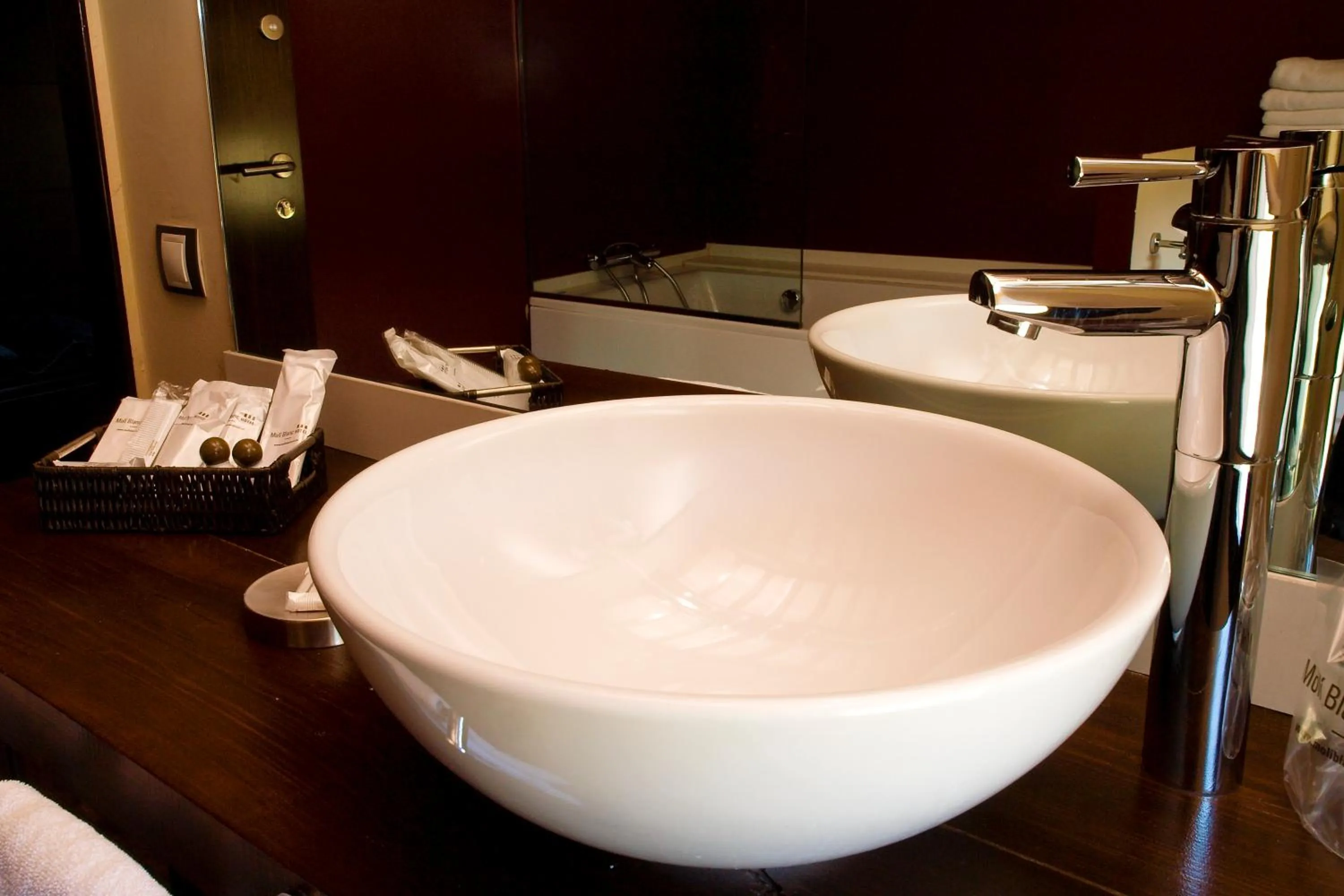 Bathroom in Molí Blanc Hotel