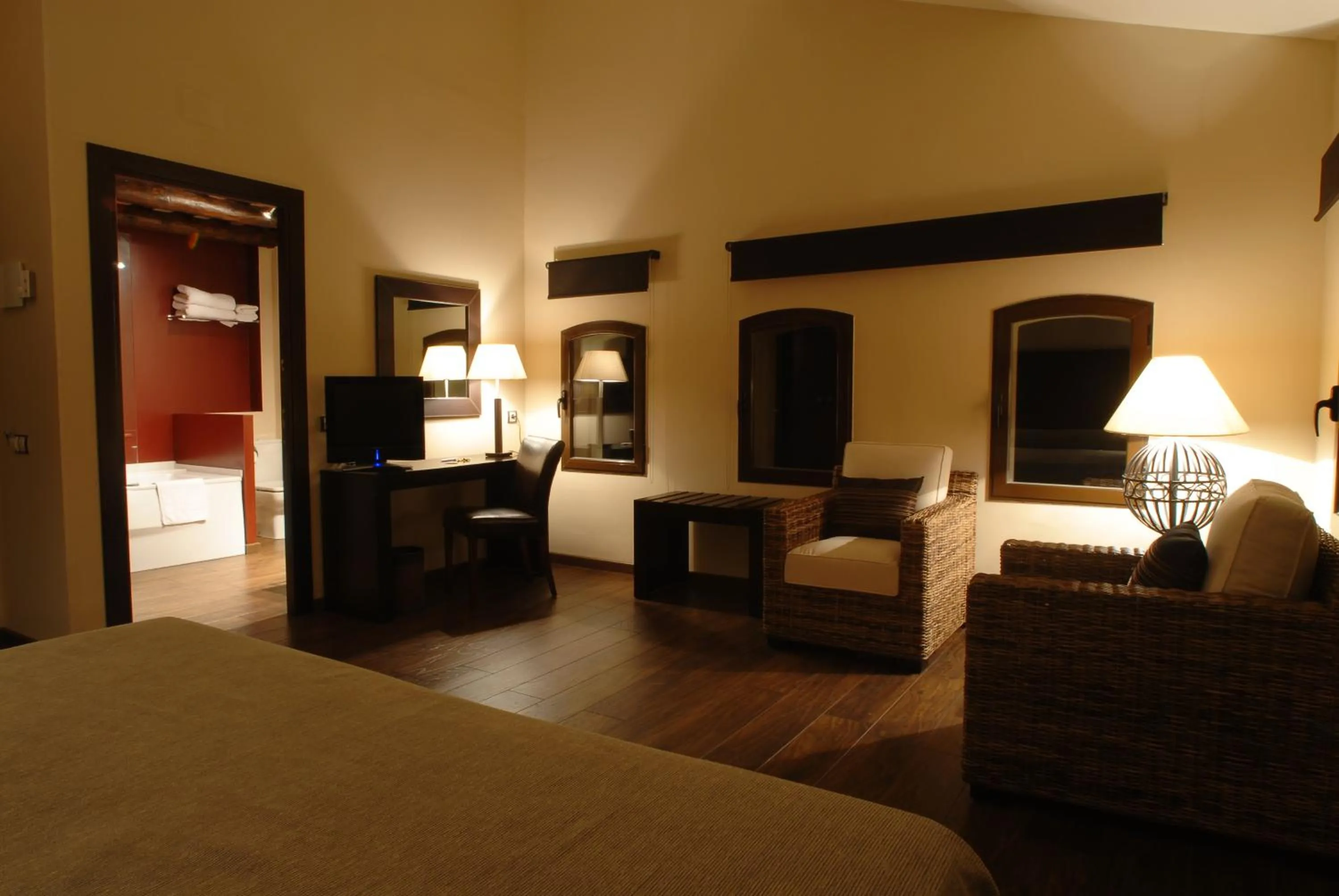 Bedroom, Bed in Molí Blanc Hotel