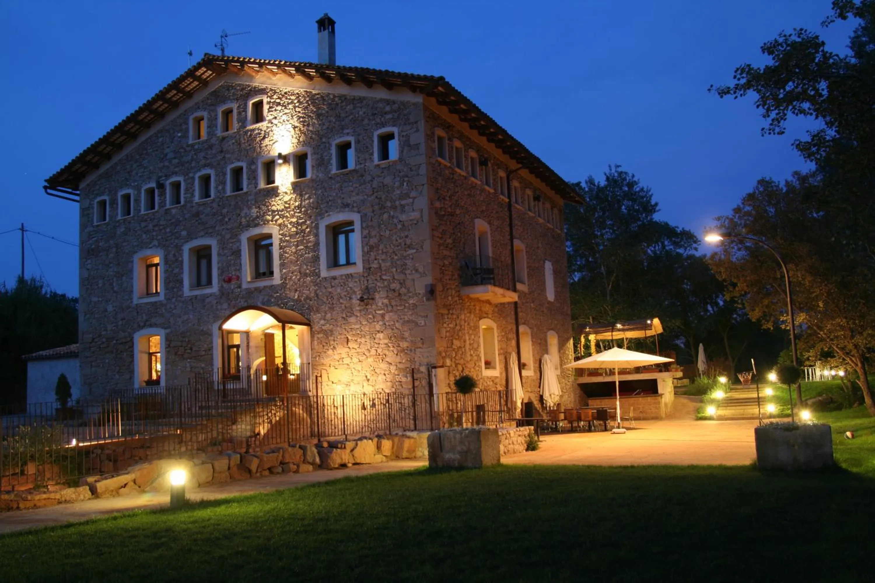 Garden in Molí Blanc Hotel