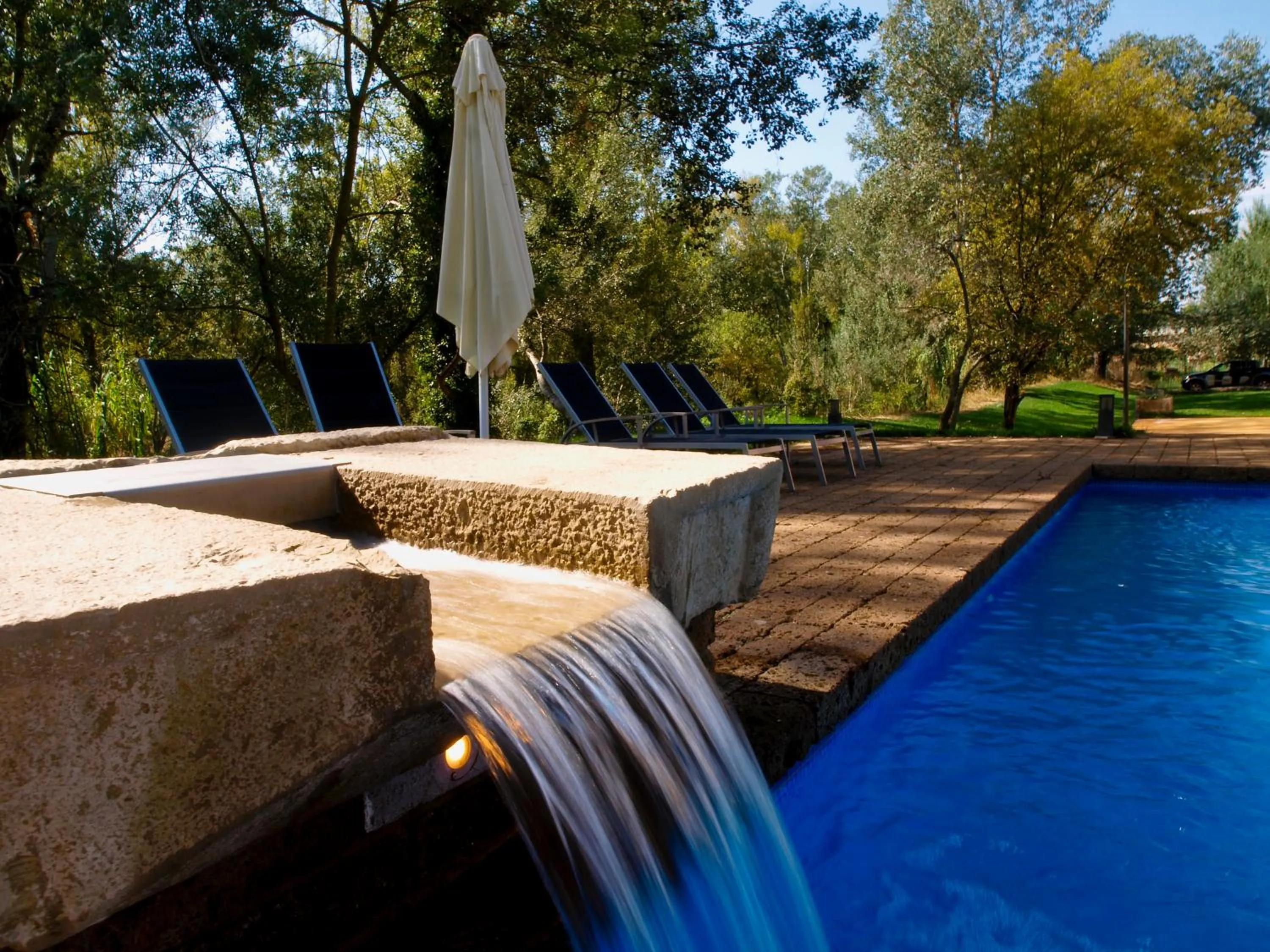 Decorative detail in Molí Blanc Hotel