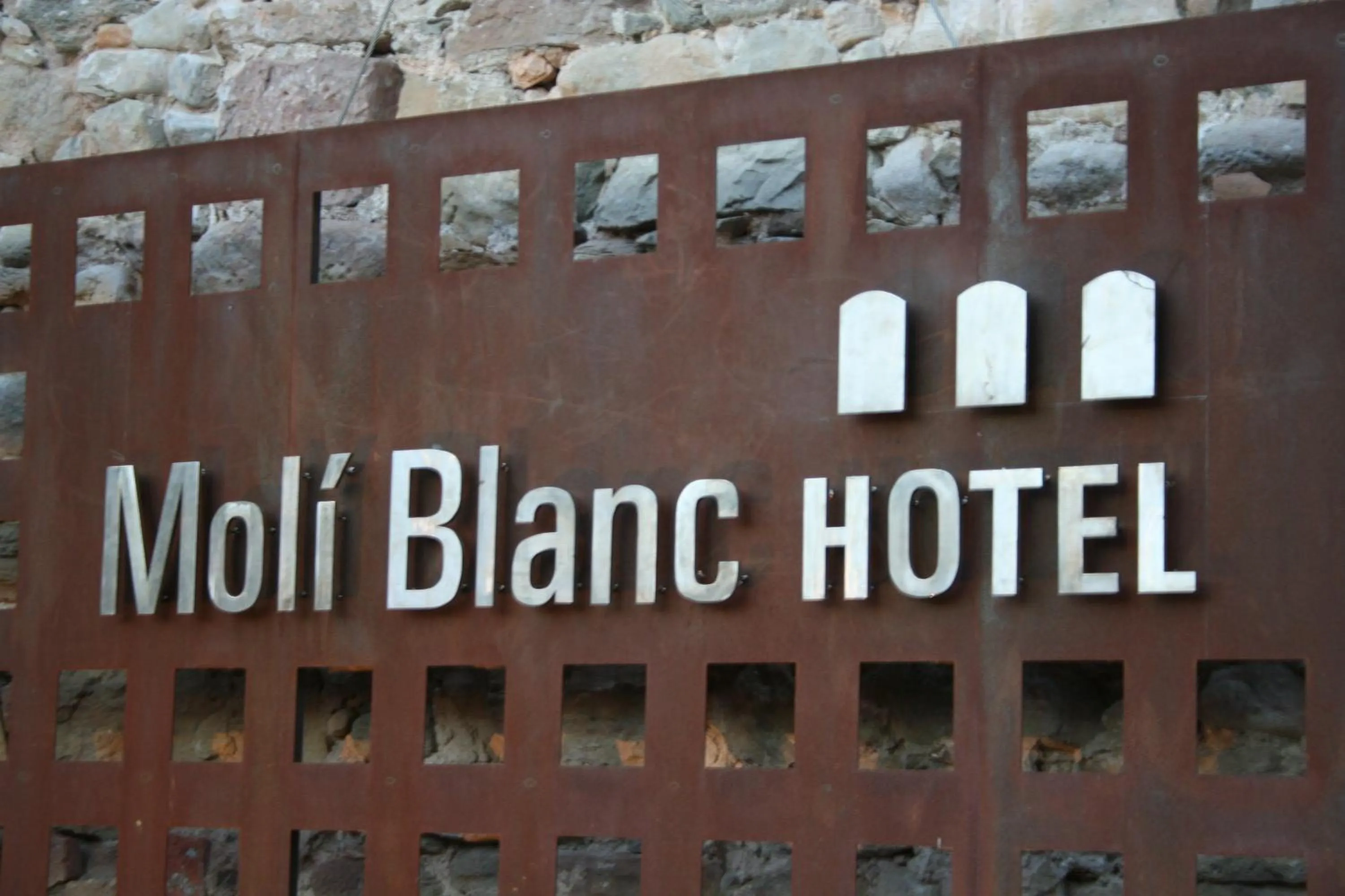 Property building in Molí Blanc Hotel