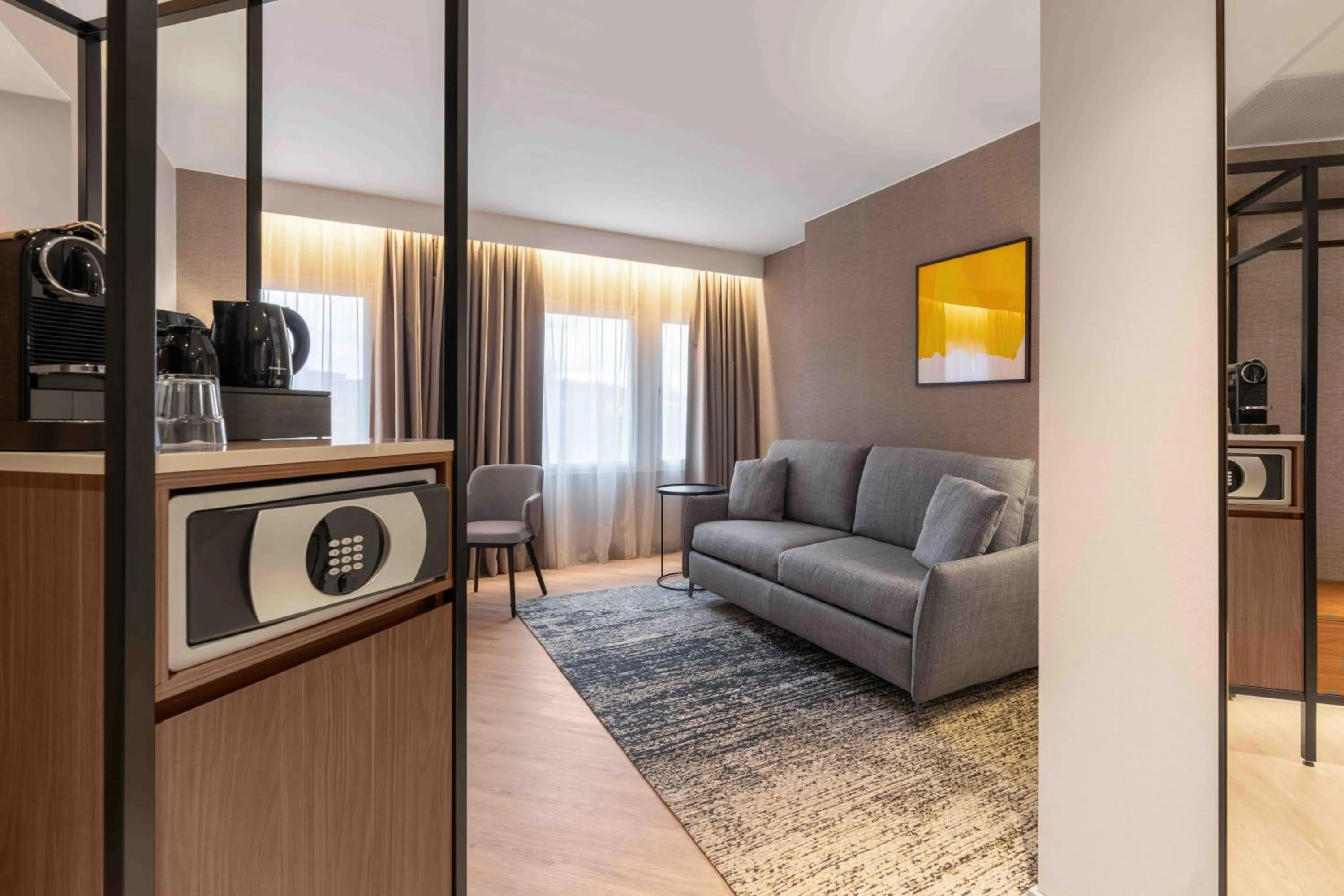 Seating area in voco Stockholm - Kista by IHG