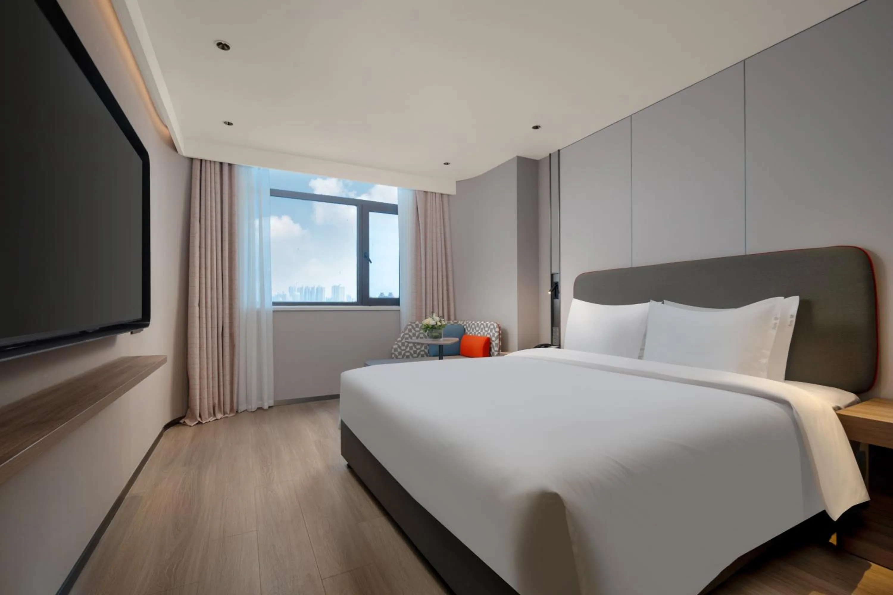 Bed in Holiday Inn Express Zhengzhou Garden Road