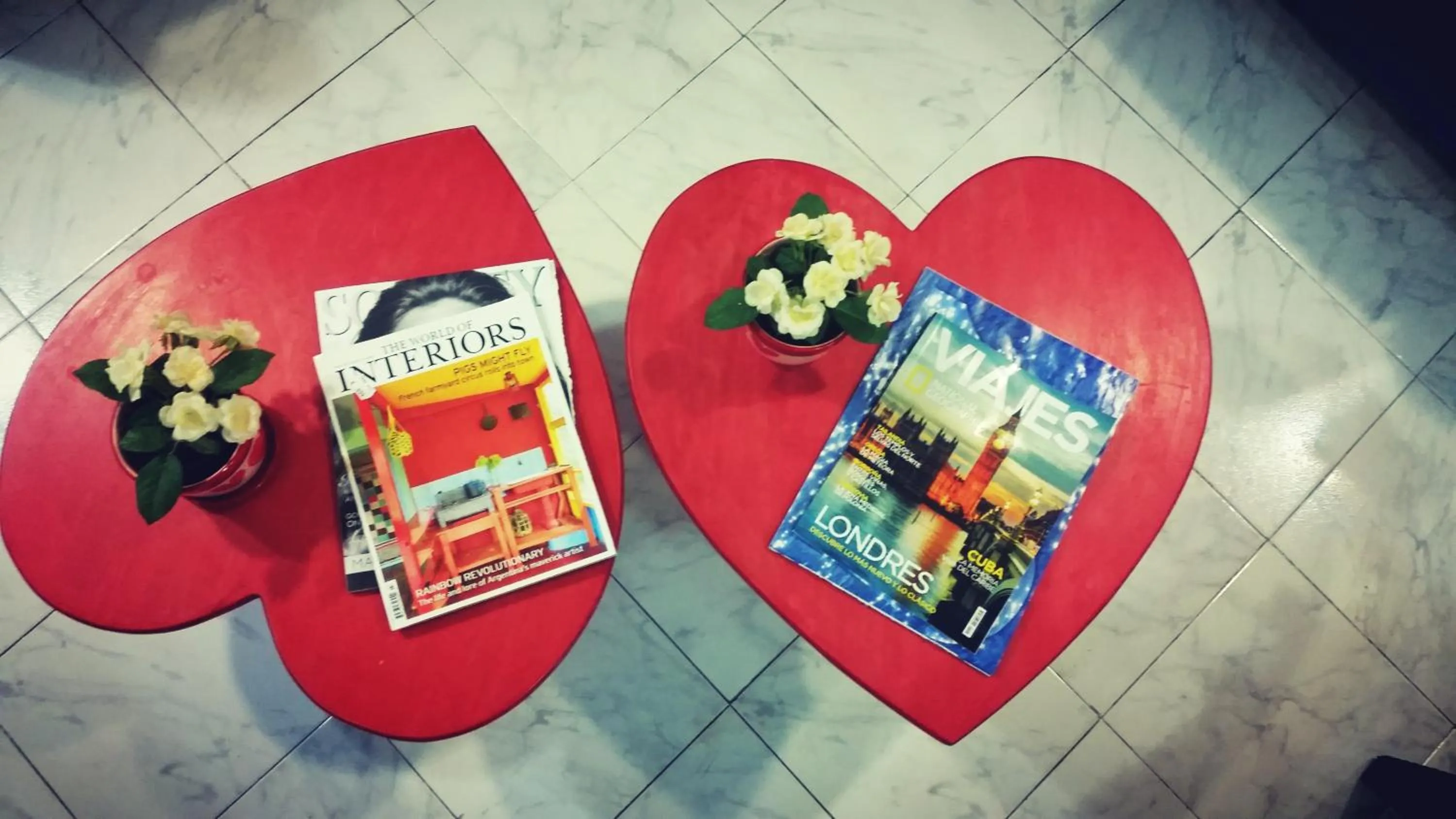 Decorative detail in Hostal Berlin