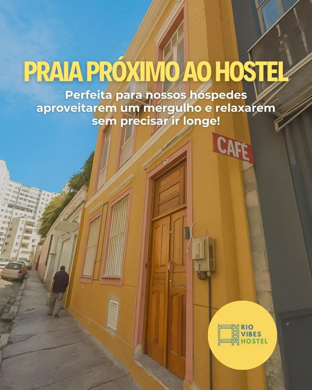 Property building in Rio Vibes Hostel - Hostel na Glória, AC, Social Vibe & Near Lapa