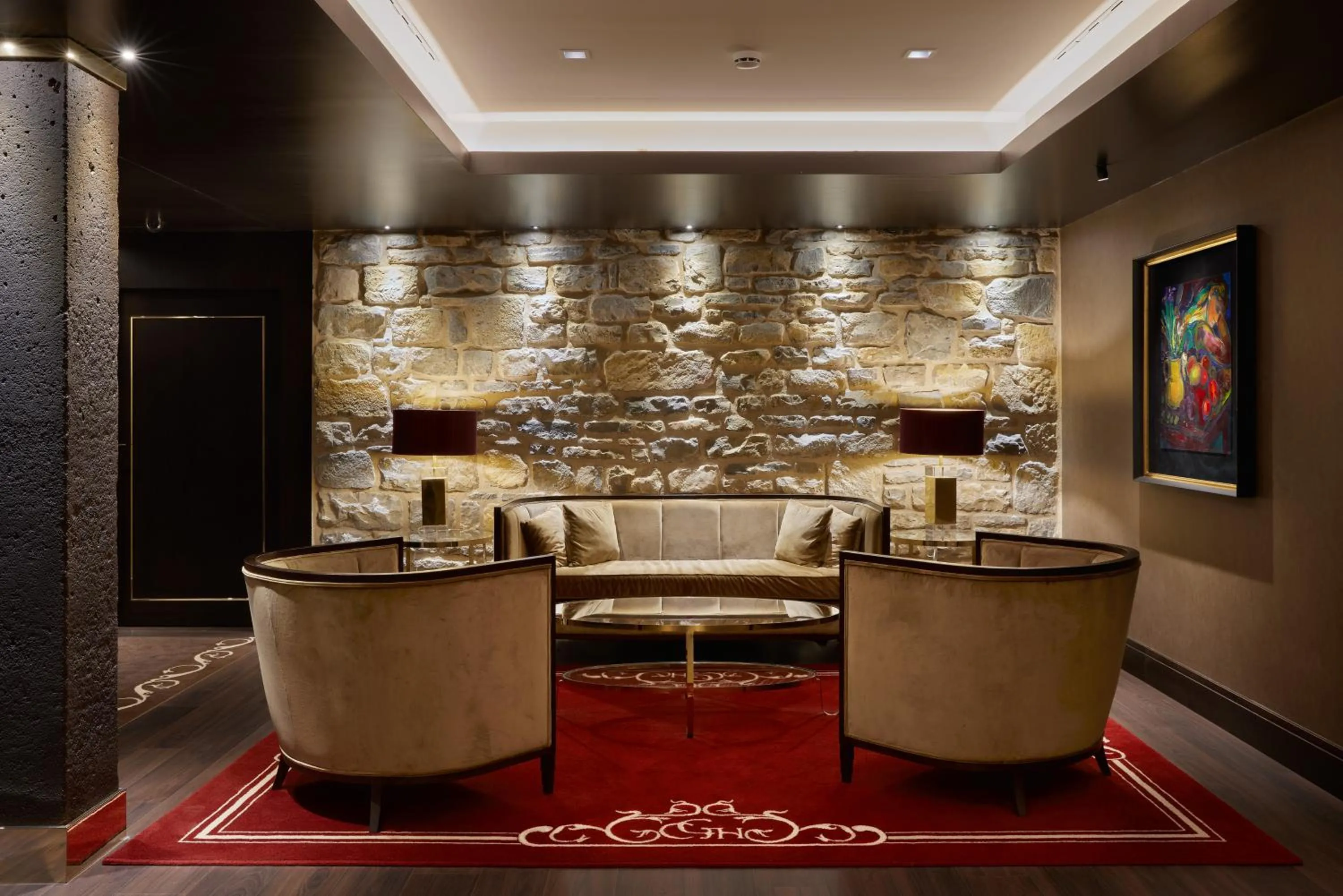 Living room in Hotel Castillo de Gorraiz&Spa