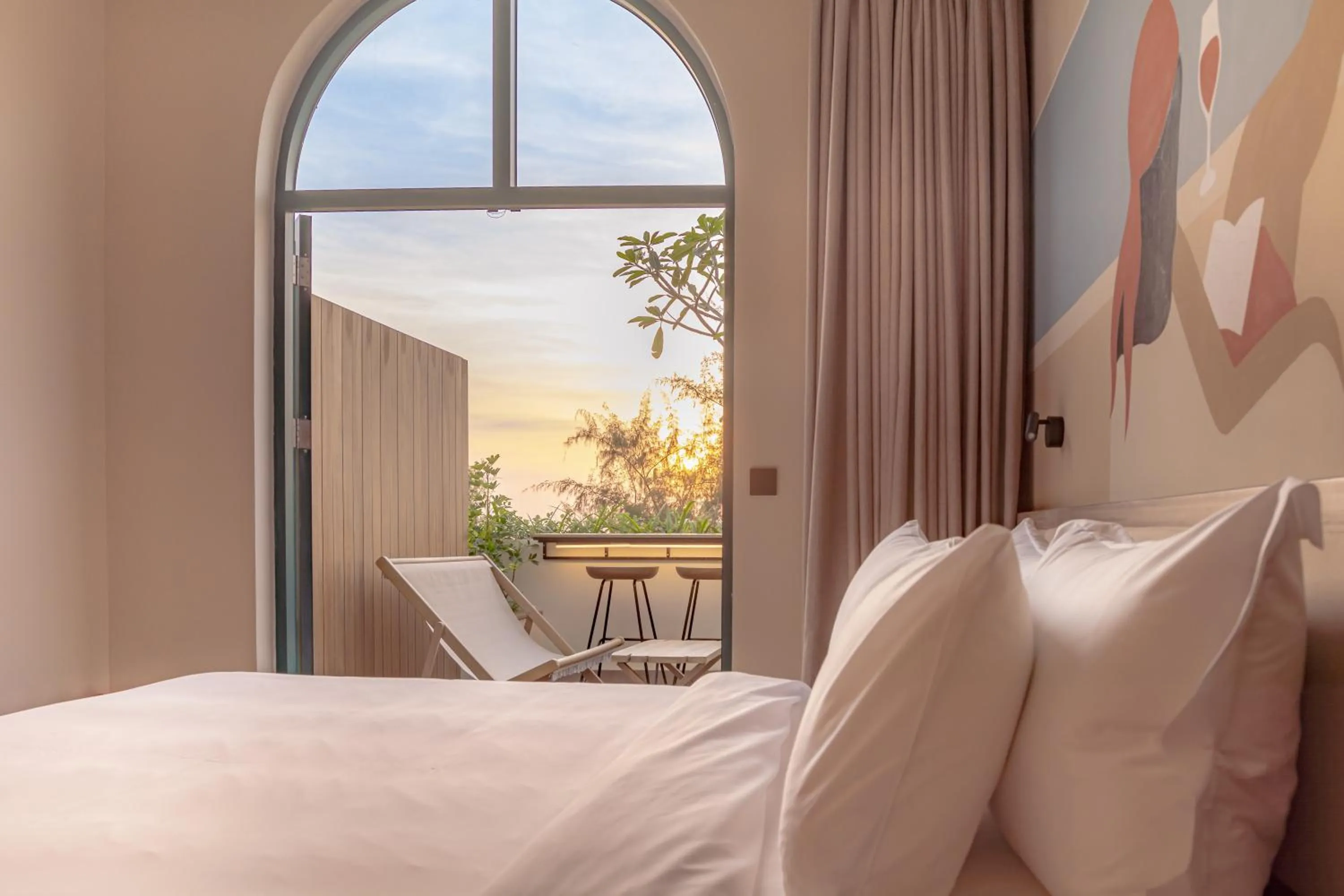 View (from property/room), Bed in Soul Boutique Hotel Phu Quoc