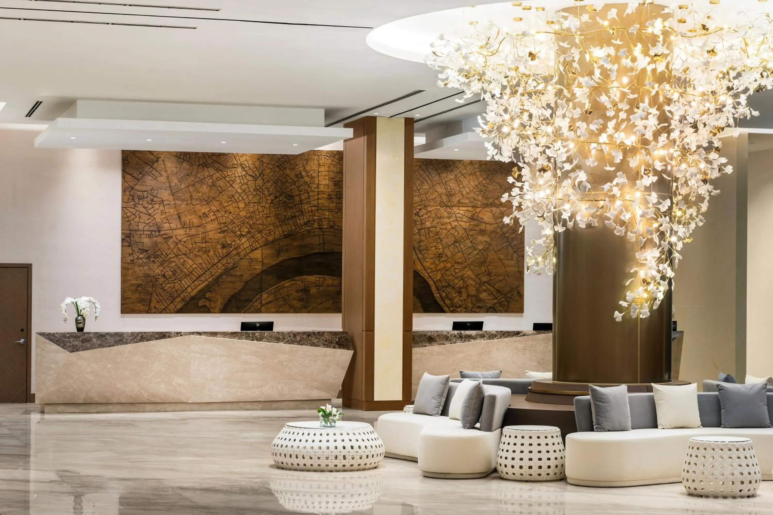 Lobby or reception in DoubleTree by Hilton Vientiane