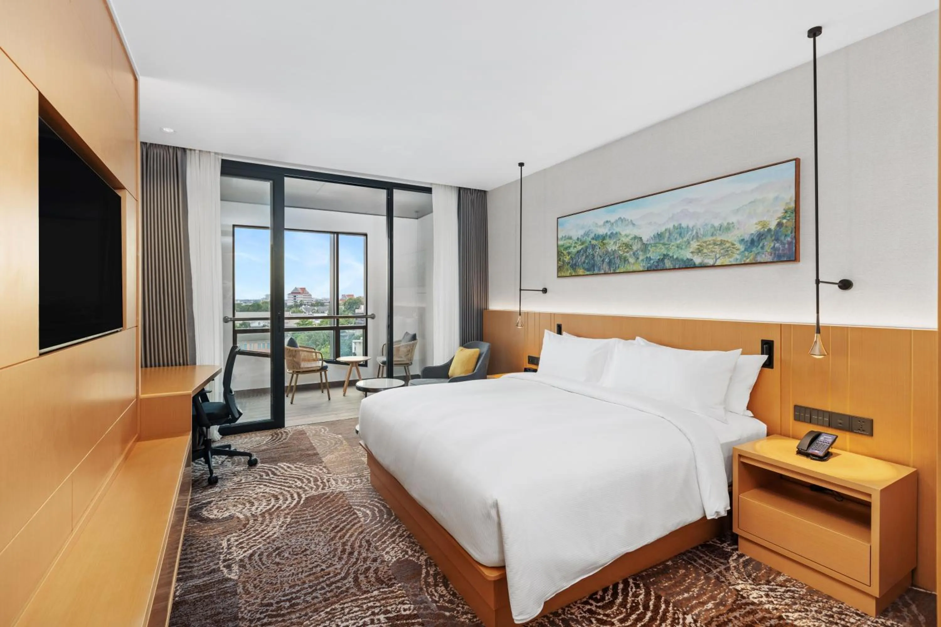 Guests, Bed in DoubleTree by Hilton Vientiane