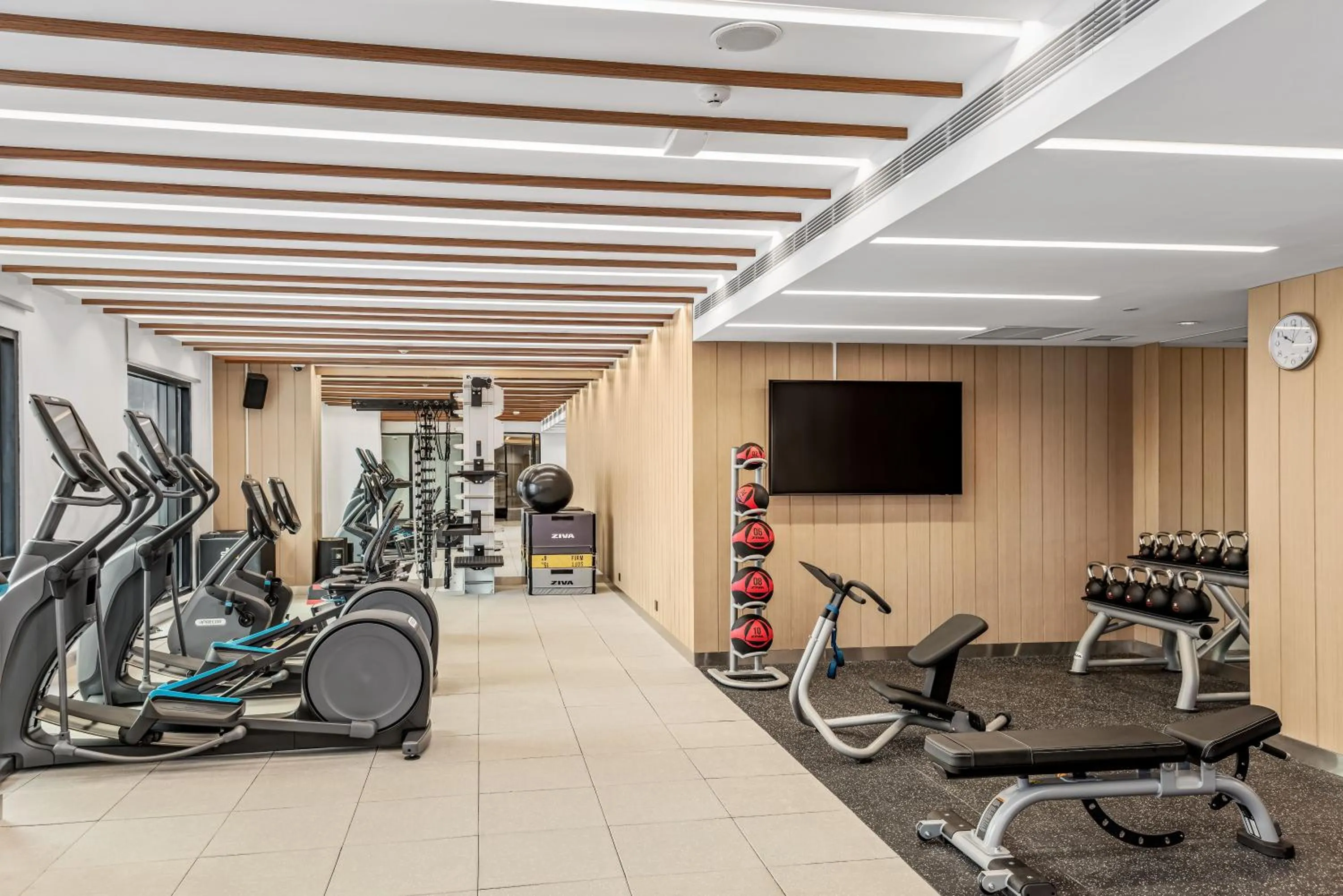 Fitness centre/facilities in DoubleTree by Hilton Vientiane