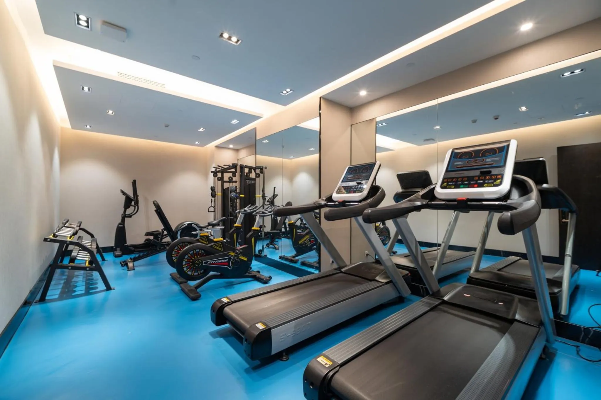 Fitness centre/facilities in Holiday Inn Ningbo Xiangshan Damu Bay by IHG