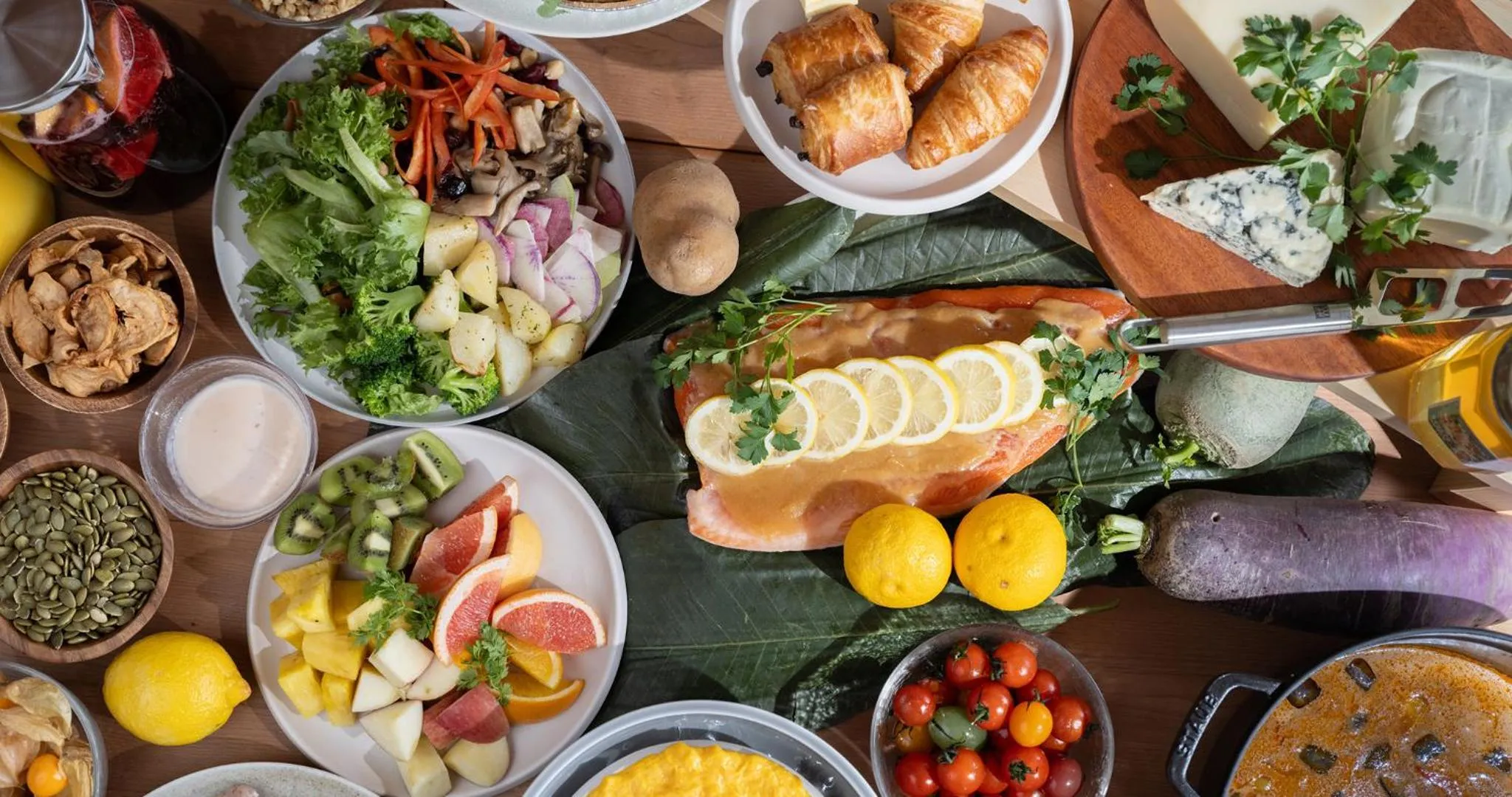 Breakfast in HOTEL LA VIGNE HAKUBA by Onko Chishin