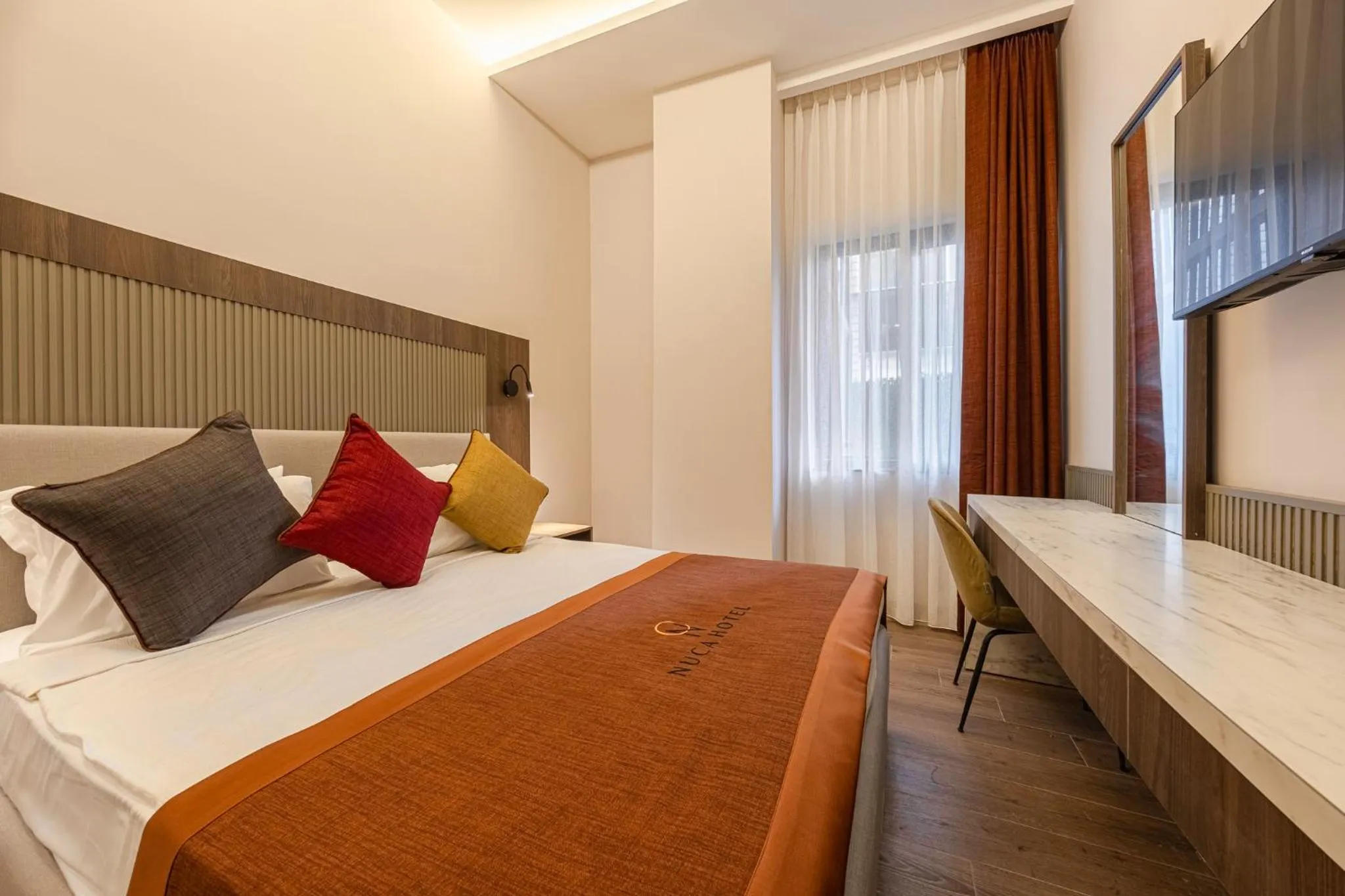 Photo of the whole room, Bed in Nuca Homes