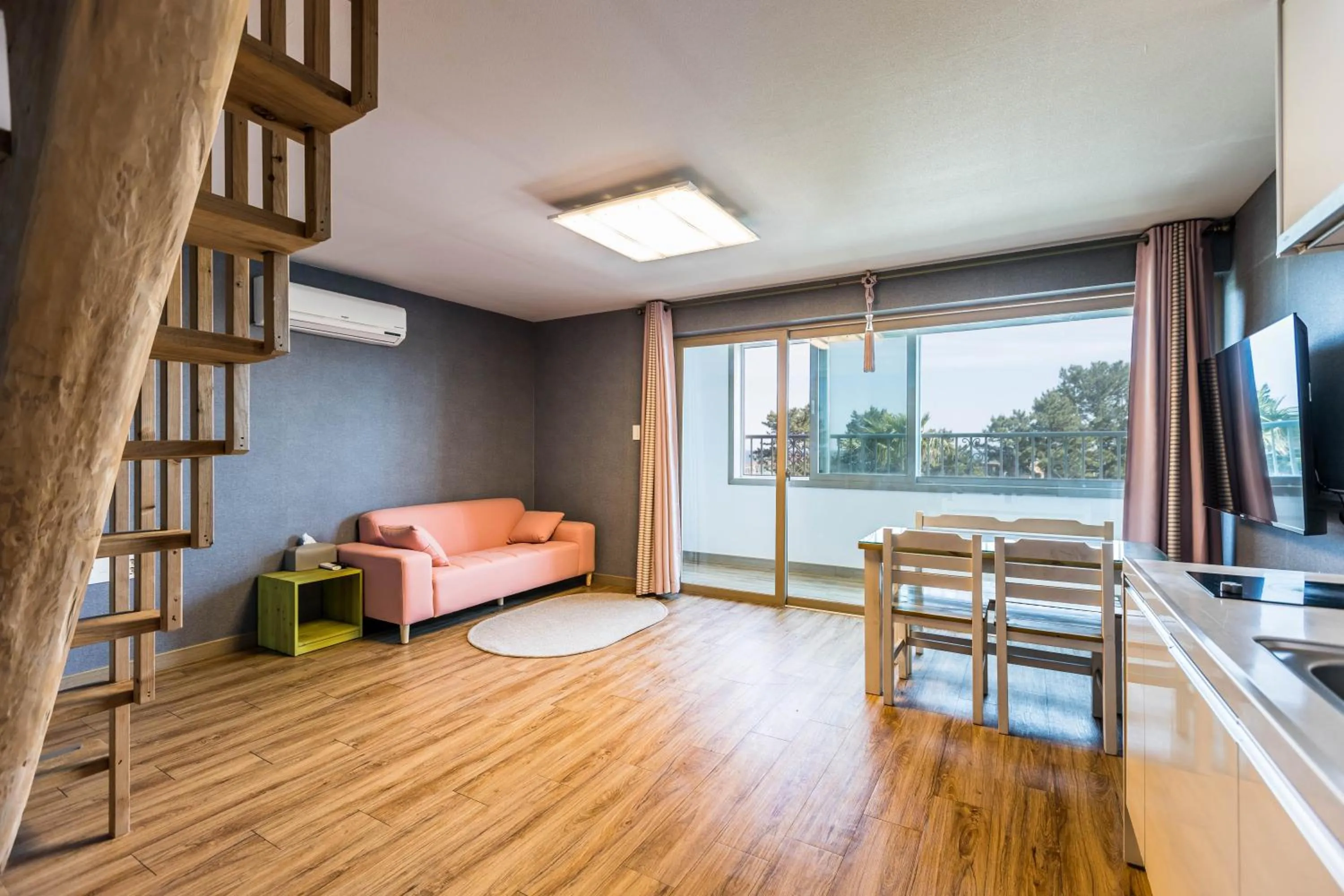 TV and multimedia in Jeju Pine Beach Pension