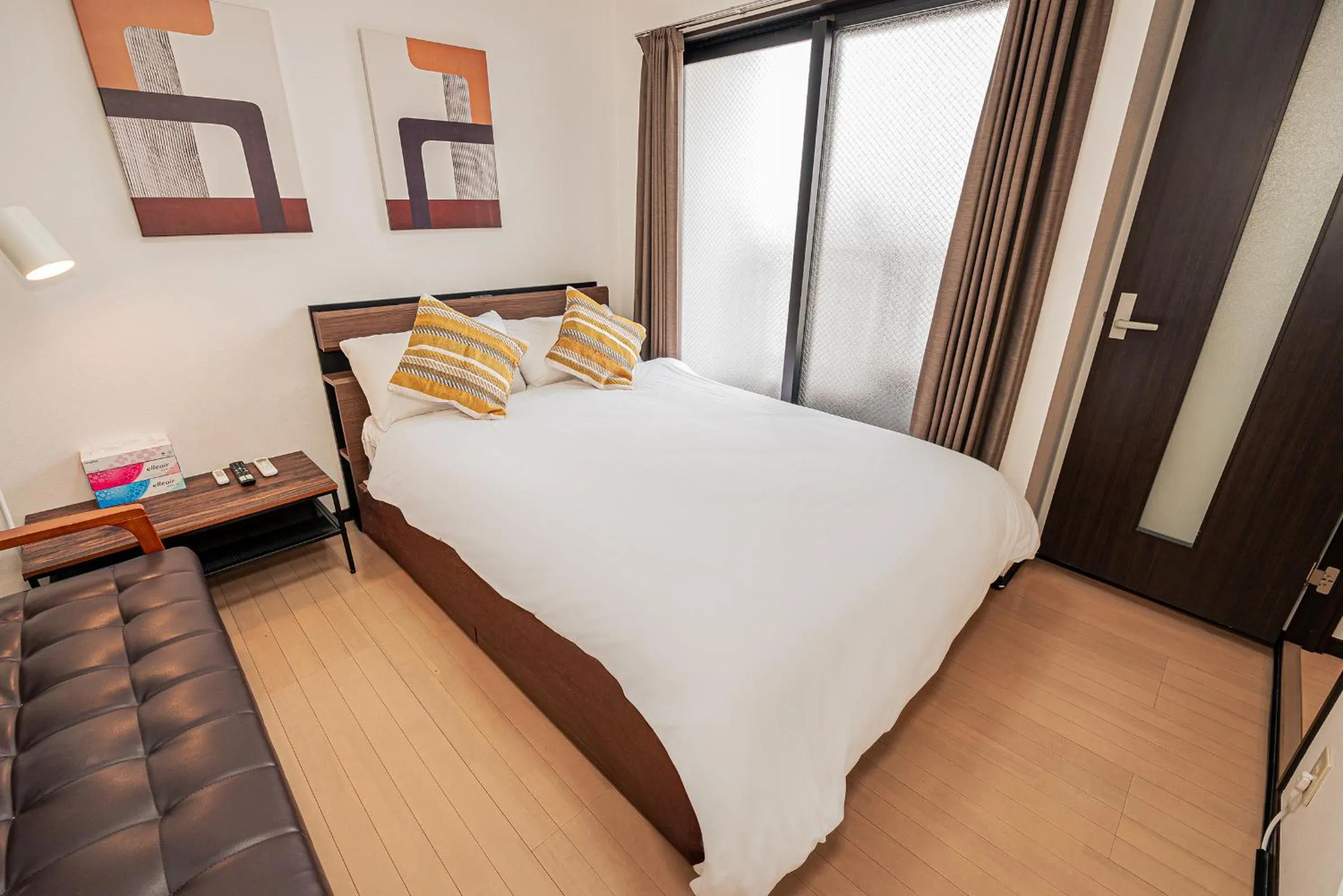 Bed in Japan House Oshiage