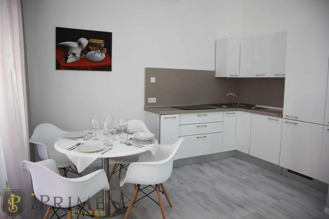 Kitchen or kitchenette in Sliema Central Iprime Suites Malta