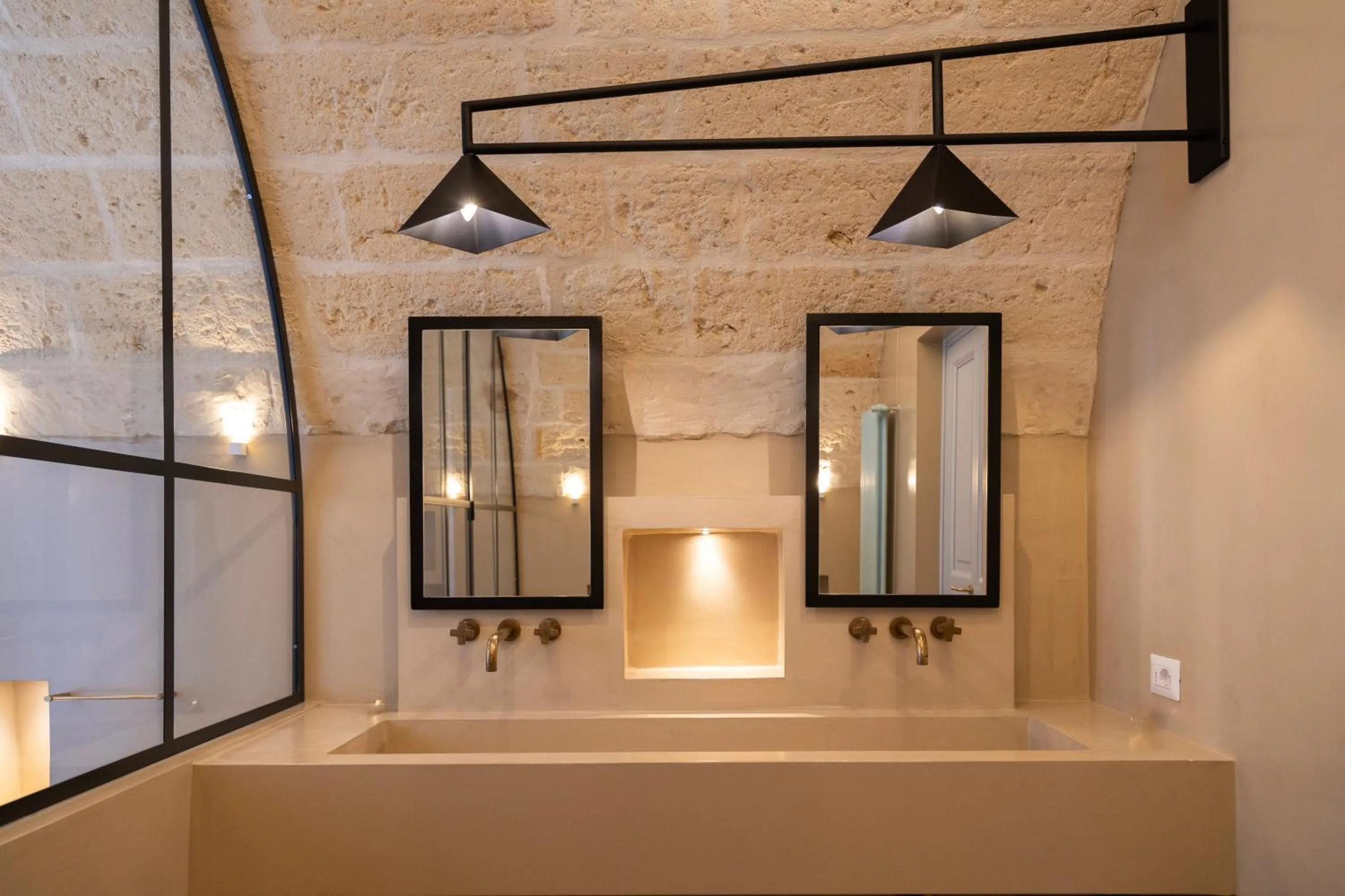 Bathroom in Palazzo Zimara Boutique Hotel - The D'Angelo Family Collection