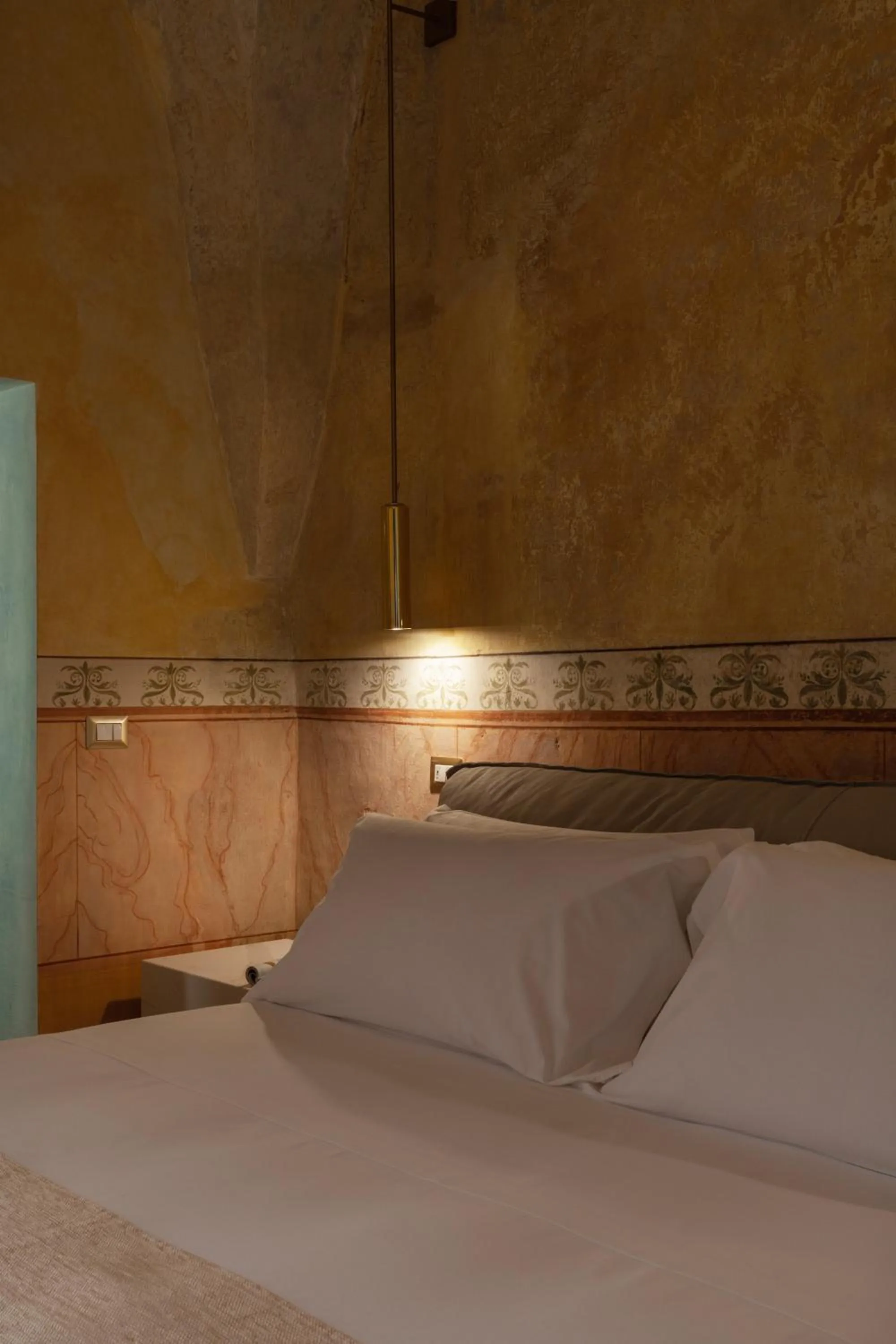 Bed in Palazzo Zimara Boutique Hotel - The D'Angelo Family Collection