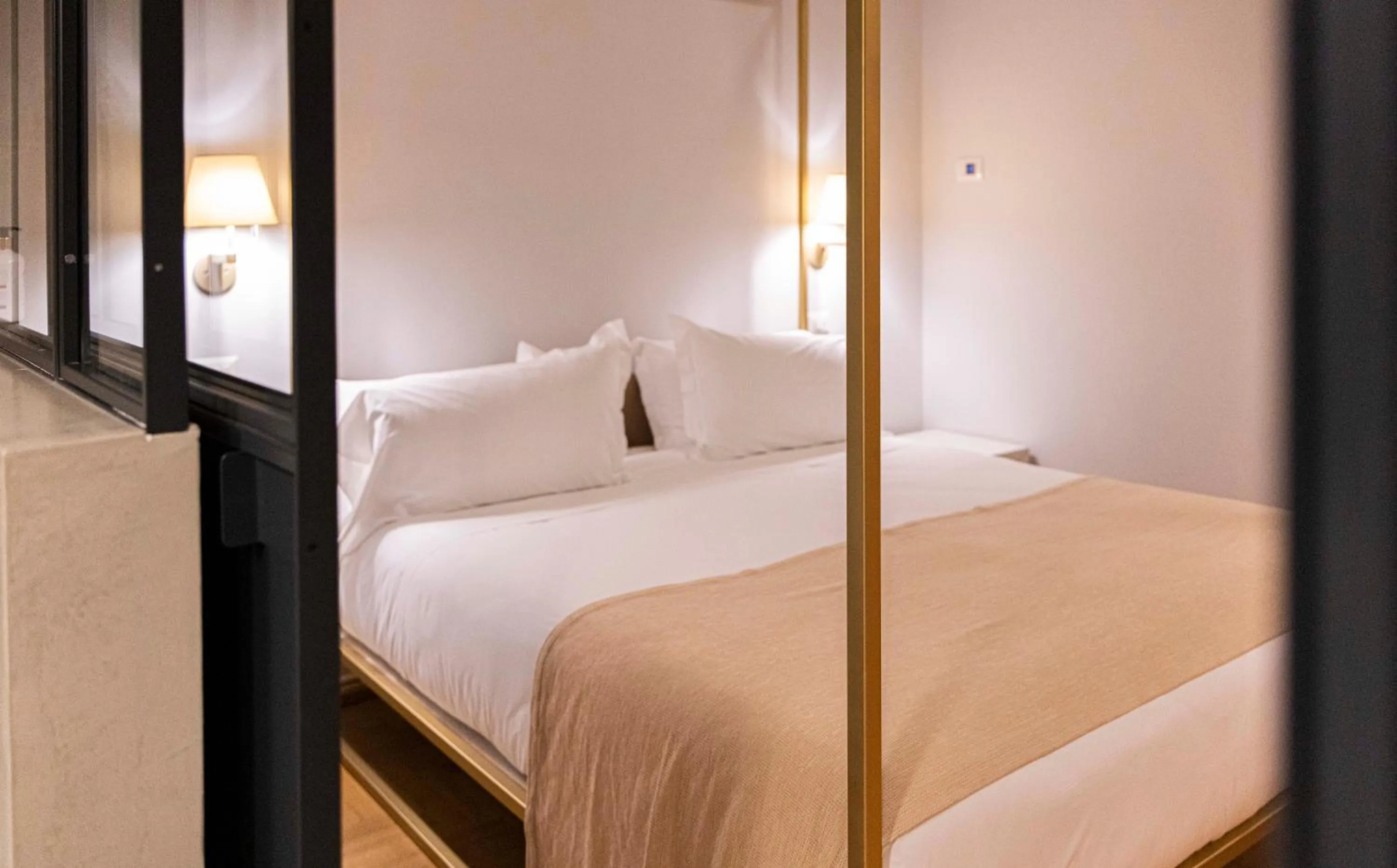 Bed in Palazzo Zimara Boutique Hotel - The D'Angelo Family Collection