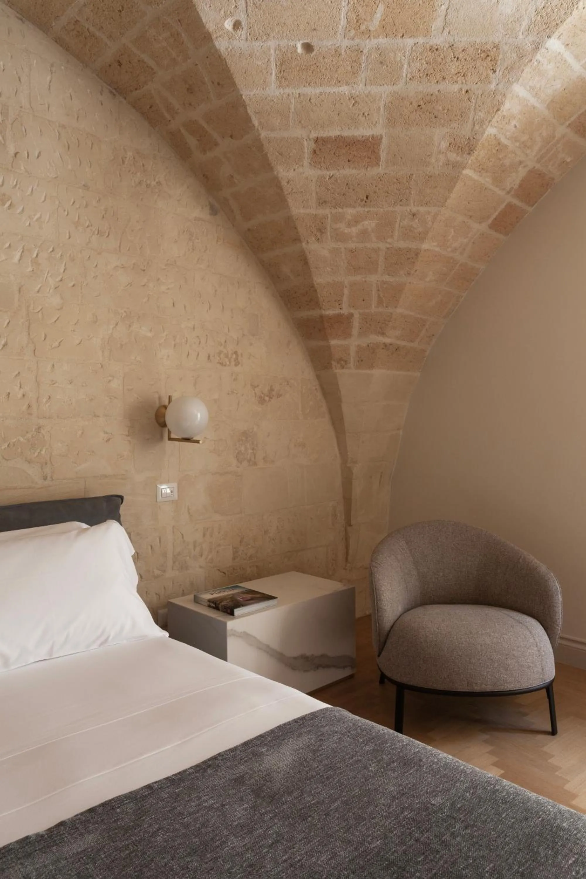 Bed in Palazzo Zimara Boutique Hotel - The D'Angelo Family Collection