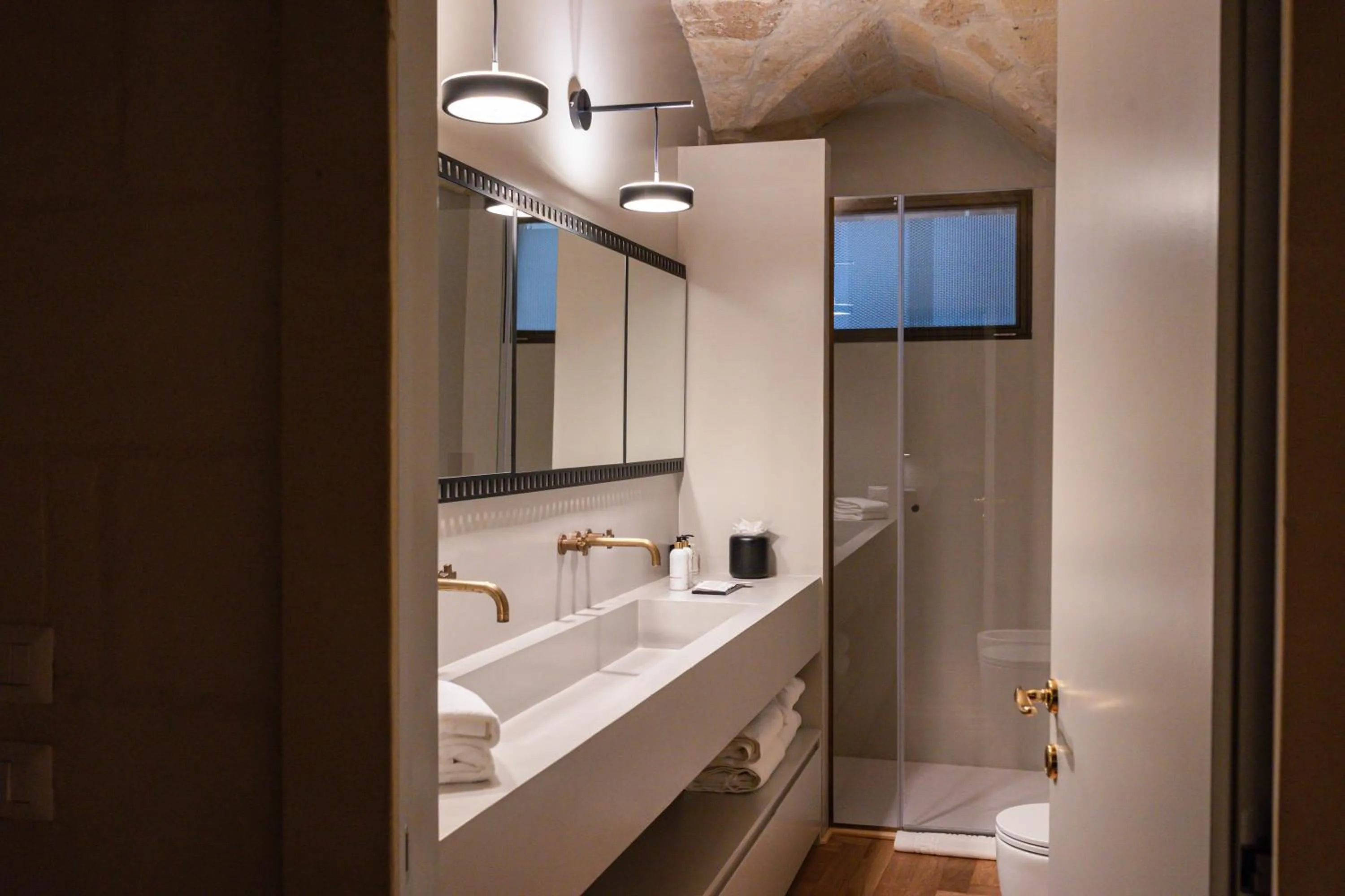 Bathroom in Palazzo Zimara Boutique Hotel - The D'Angelo Family Collection