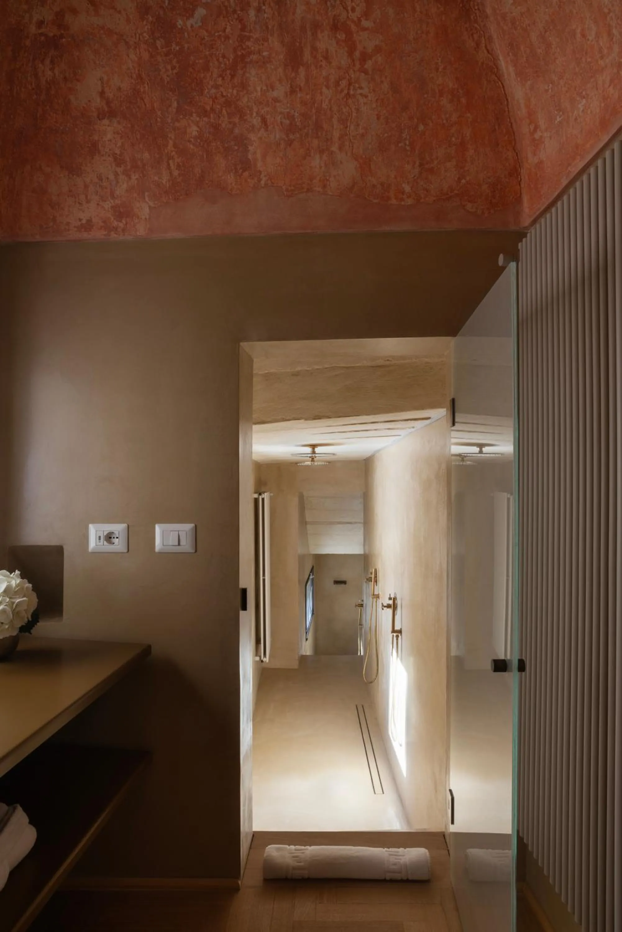 Shower in Palazzo Zimara Boutique Hotel - The D'Angelo Family Collection