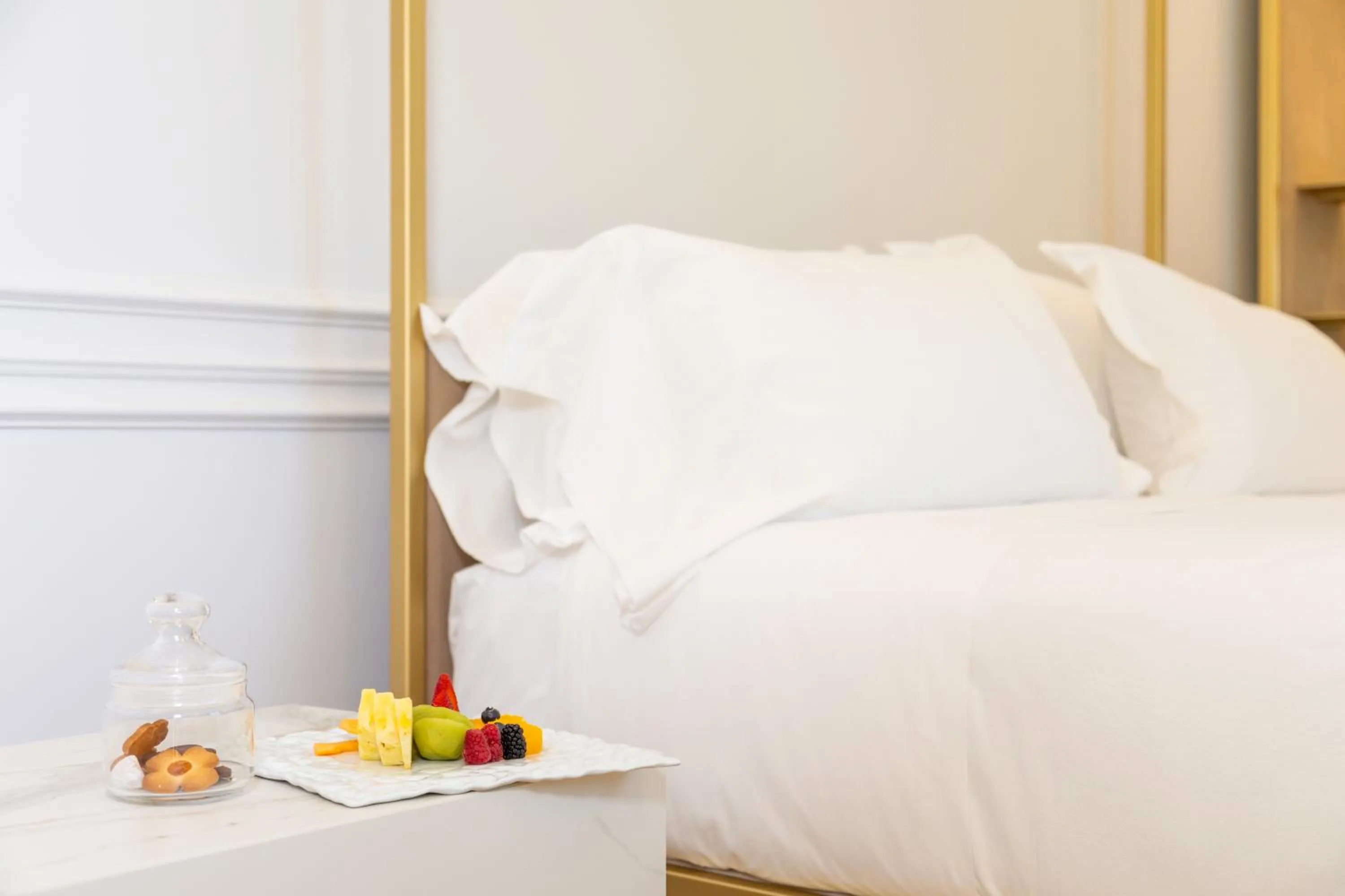 Bed in Palazzo Zimara Boutique Hotel - The D'Angelo Family Collection