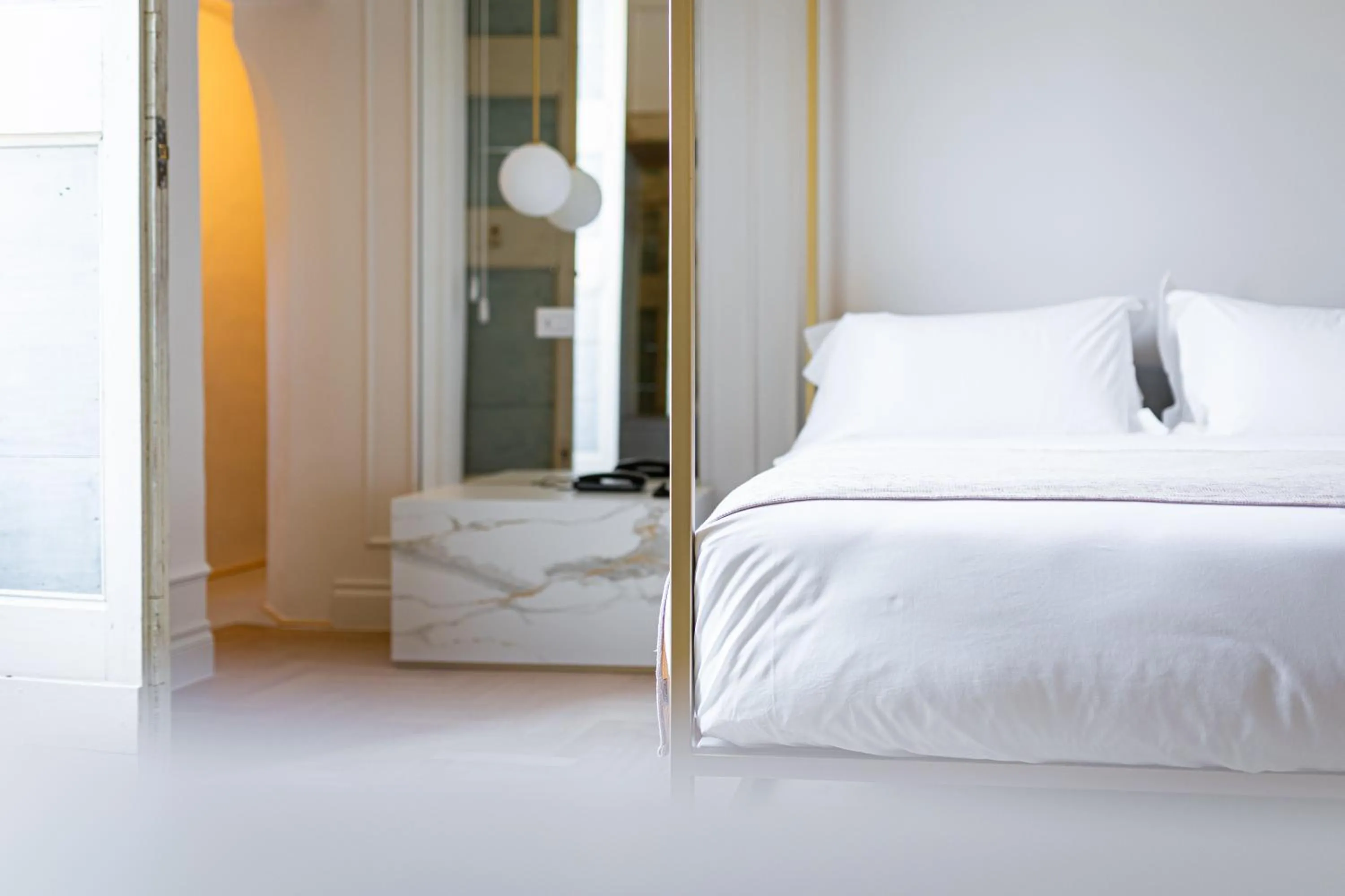Bed in Palazzo Zimara Boutique Hotel - The D'Angelo Family Collection