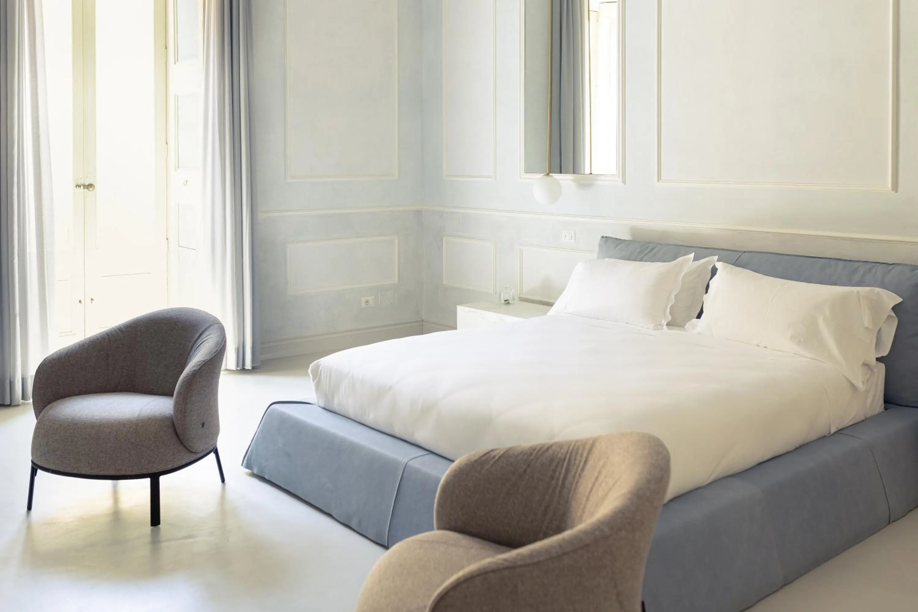 Bed in Palazzo Zimara Boutique Hotel - The D'Angelo Family Collection