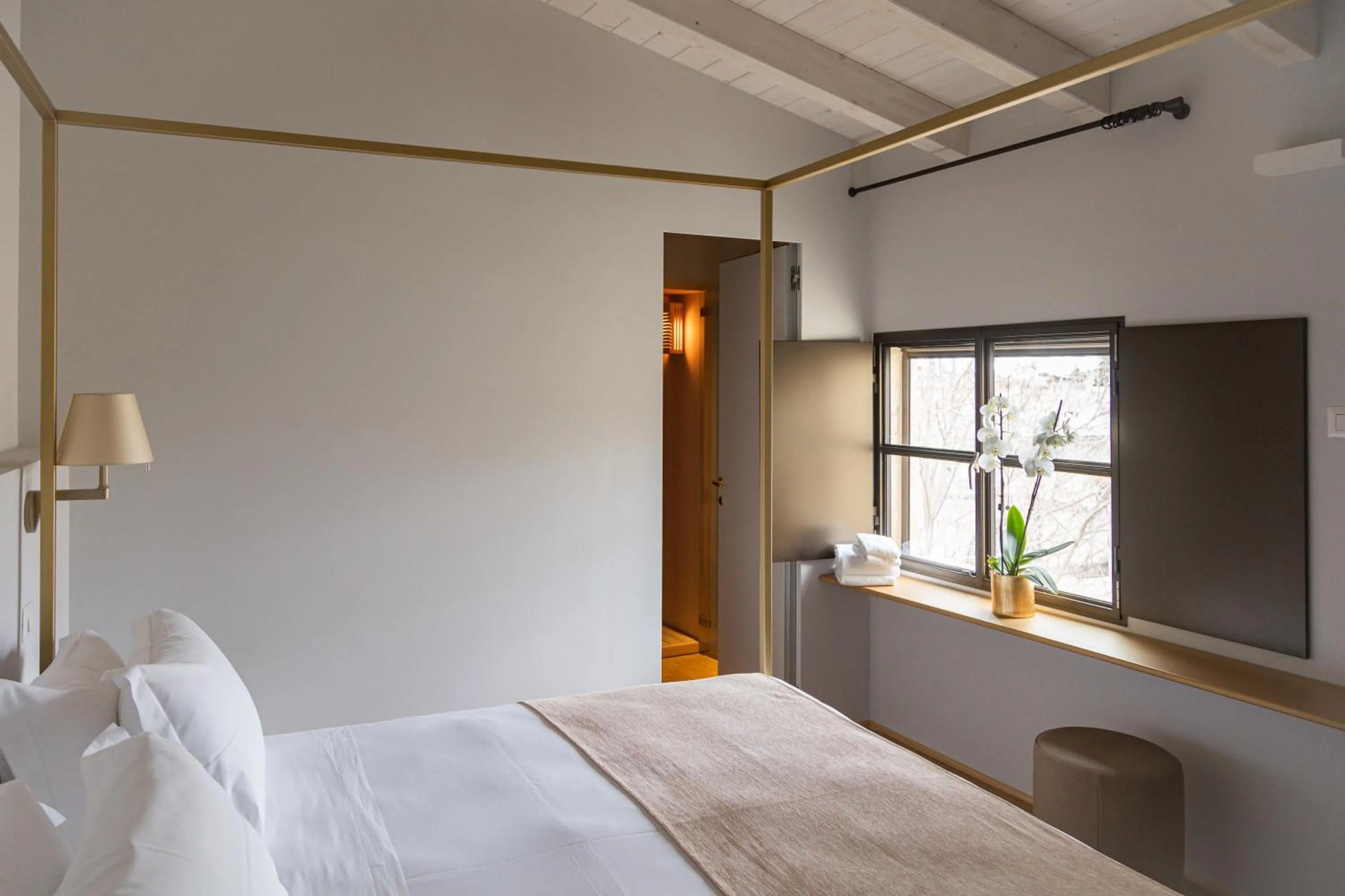 Bedroom, Bed in Palazzo Zimara Boutique Hotel - The D'Angelo Family Collection