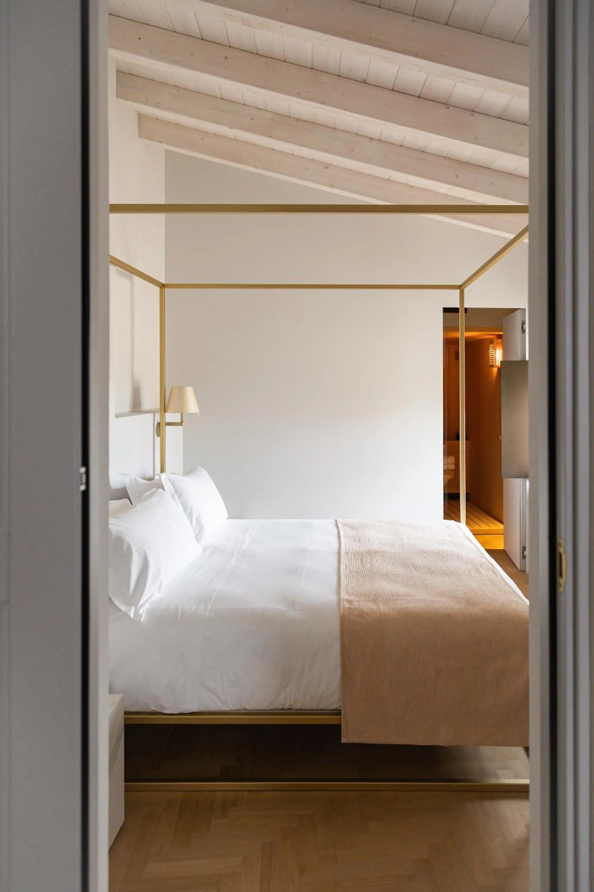 Bed in Palazzo Zimara Boutique Hotel - The D'Angelo Family Collection