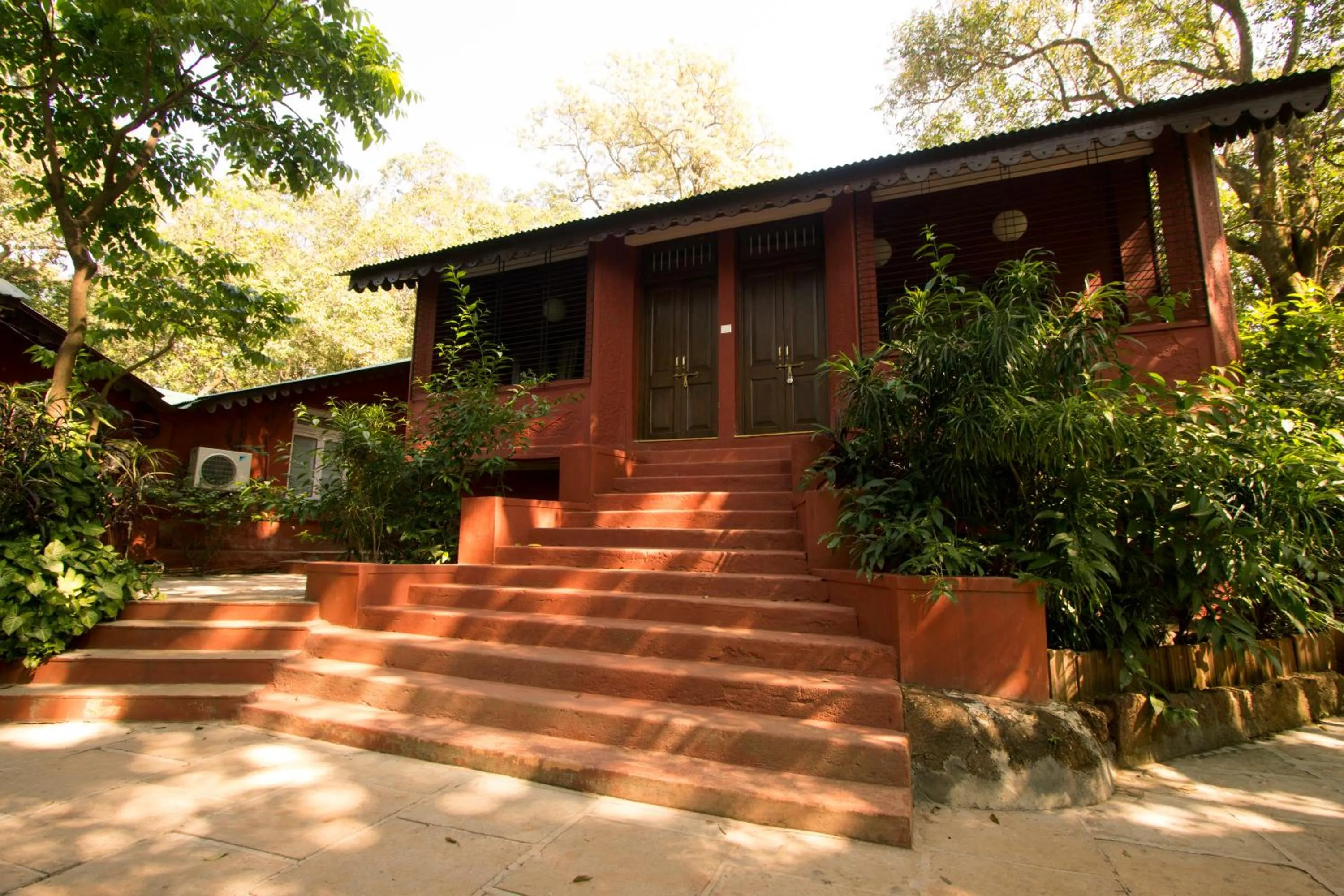 Garden view in Radha Cottage Resort