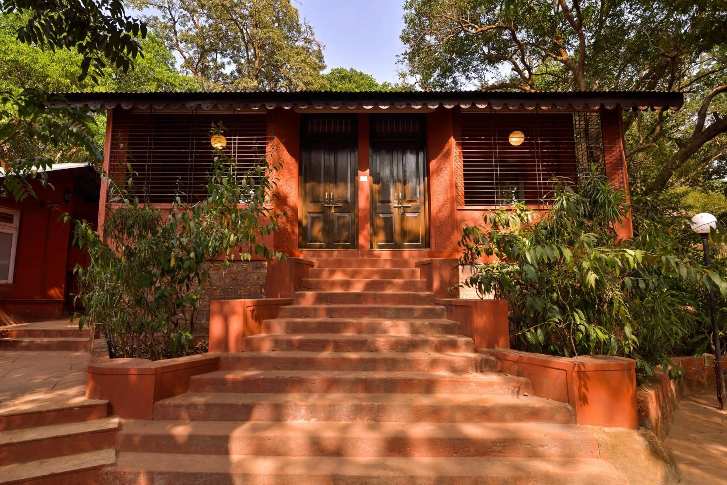 Balcony/Terrace in Radha Cottage Resort