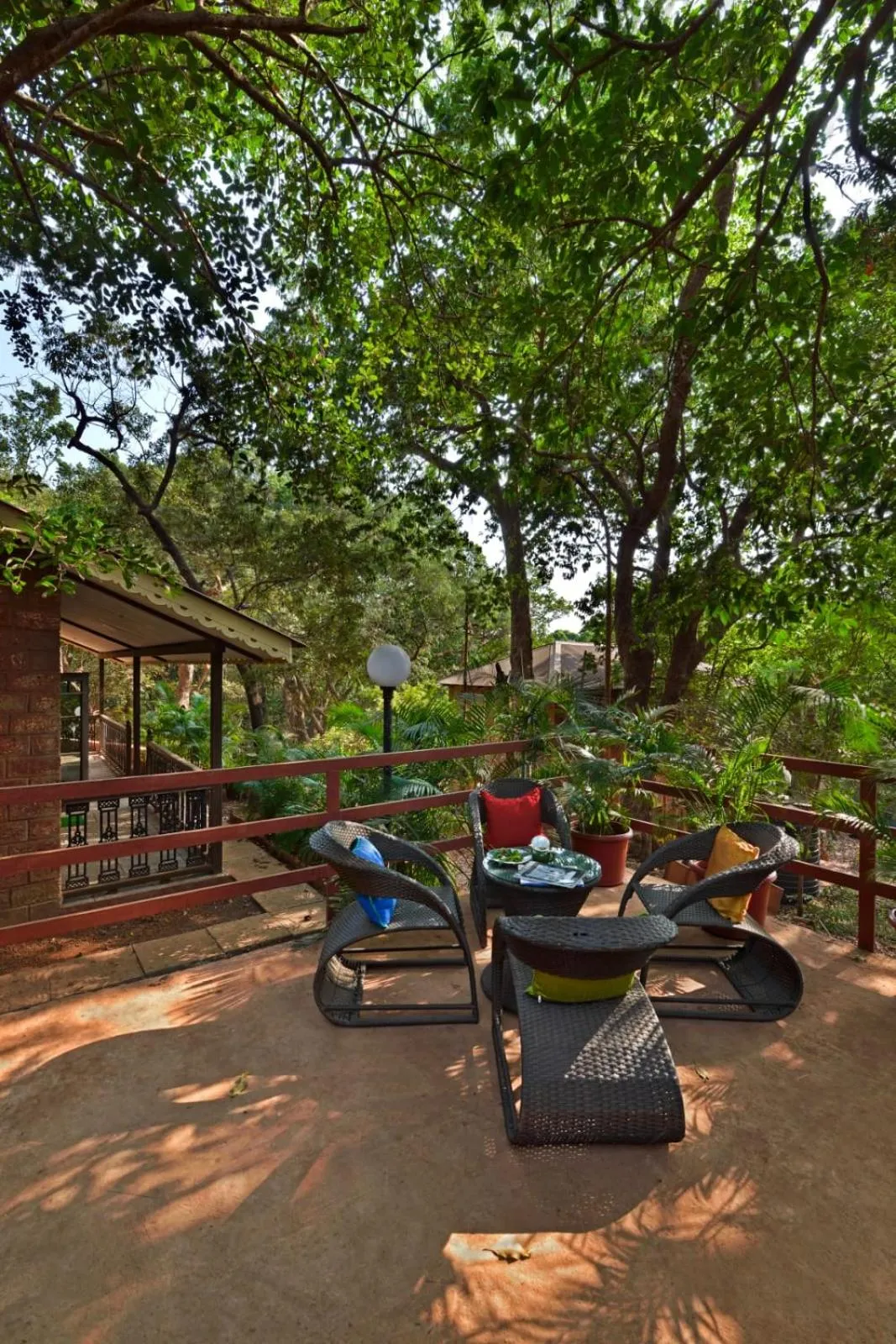 Garden in Radha Cottage Resort