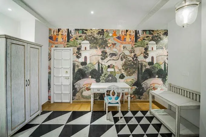 Seating area in Grandrosse Boutique - Pichola Lake Facing Hotel