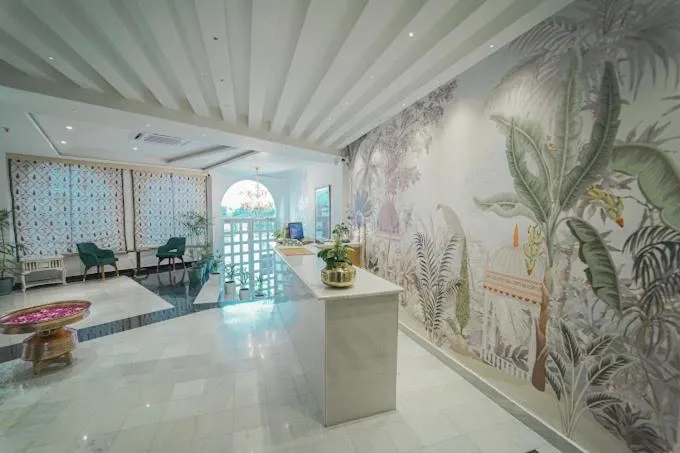 Lobby or reception in Grandrosse Boutique - Pichola Lake Facing Hotel