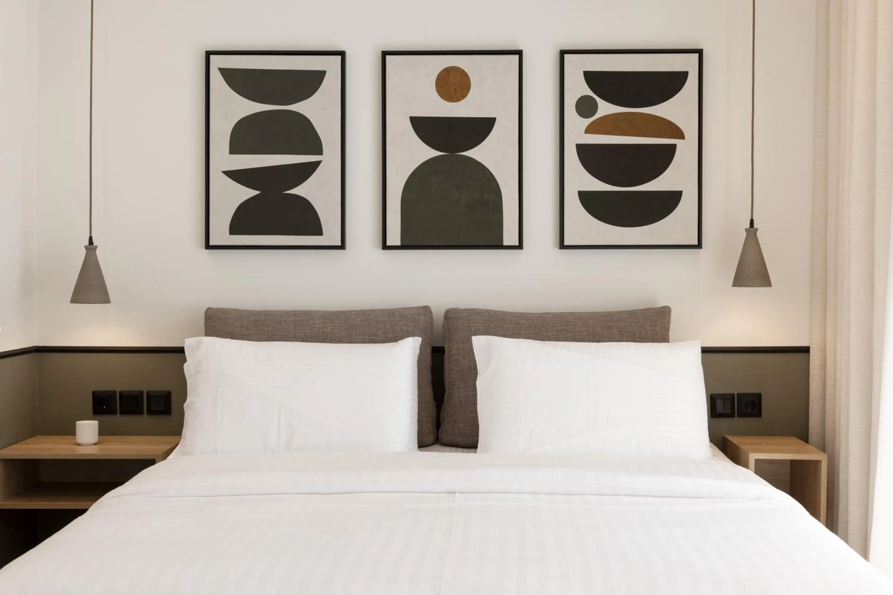 Bed in Rebalance Apartments