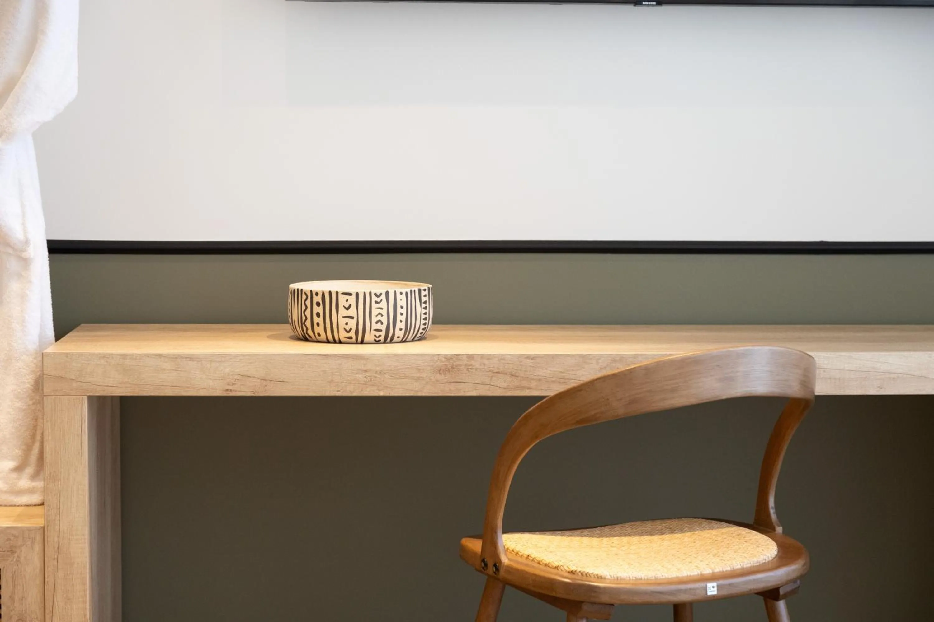 Decorative detail in Rebalance Apartments