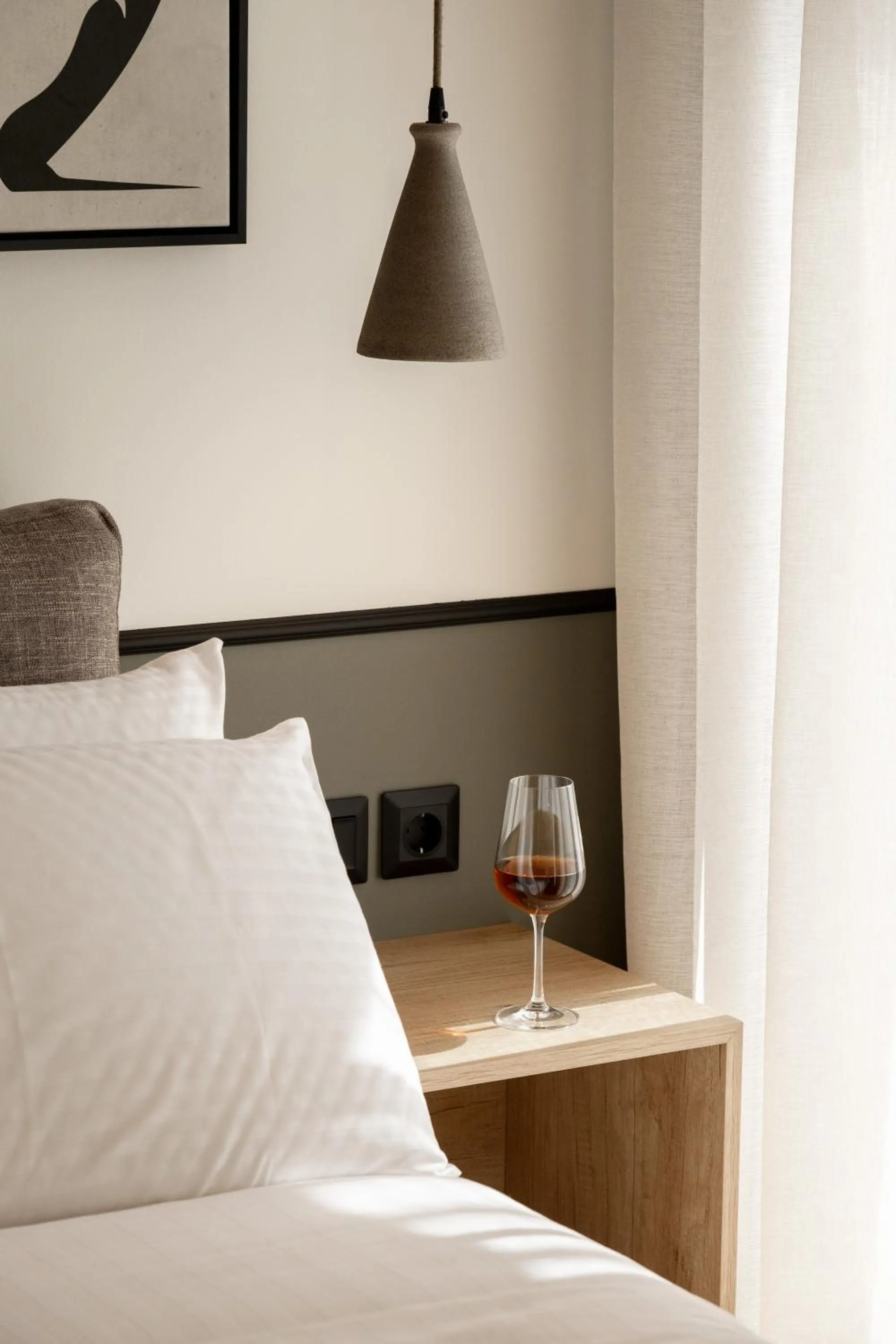 Bed in Rebalance Apartments