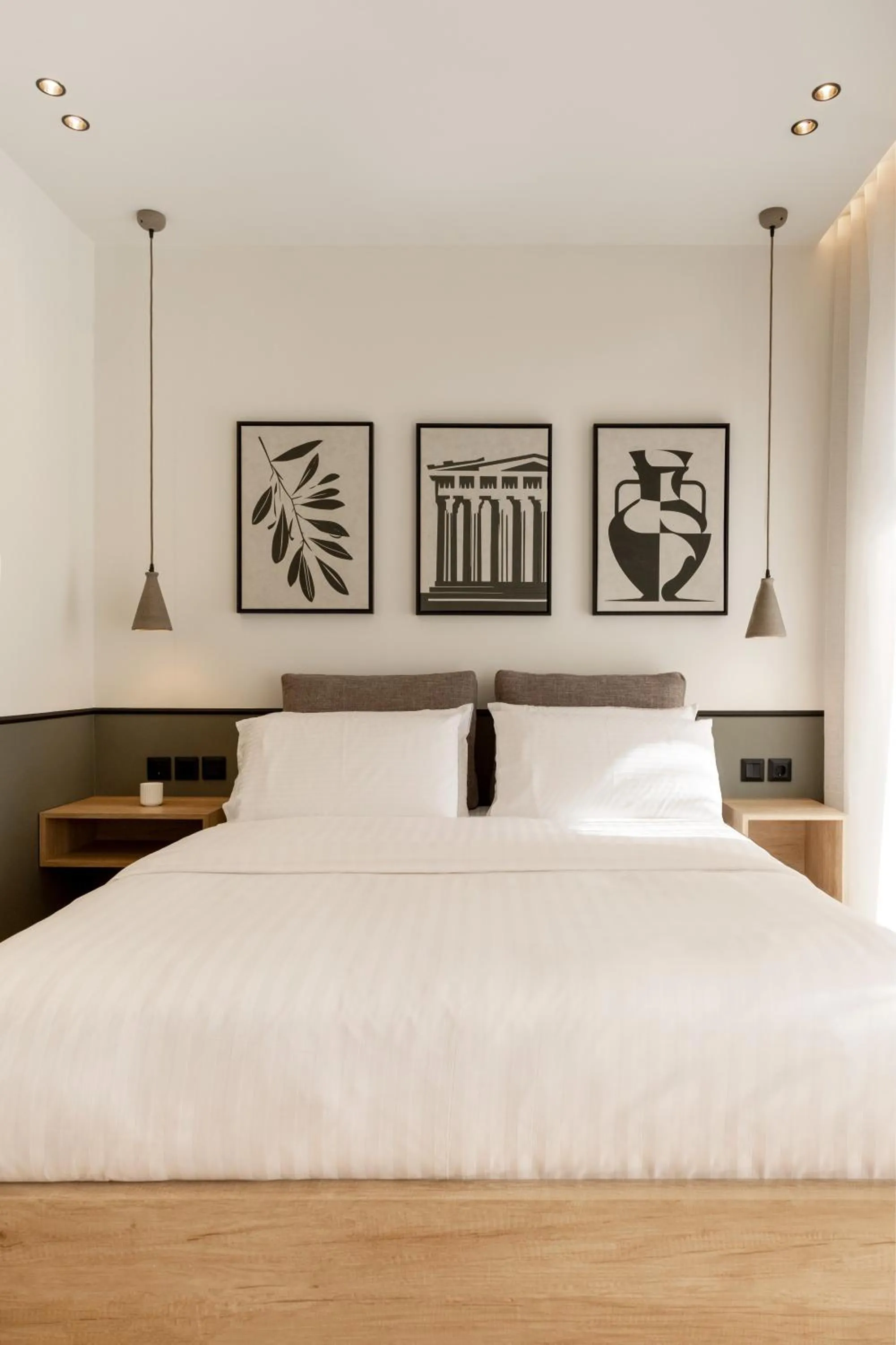 Bed in Rebalance Apartments