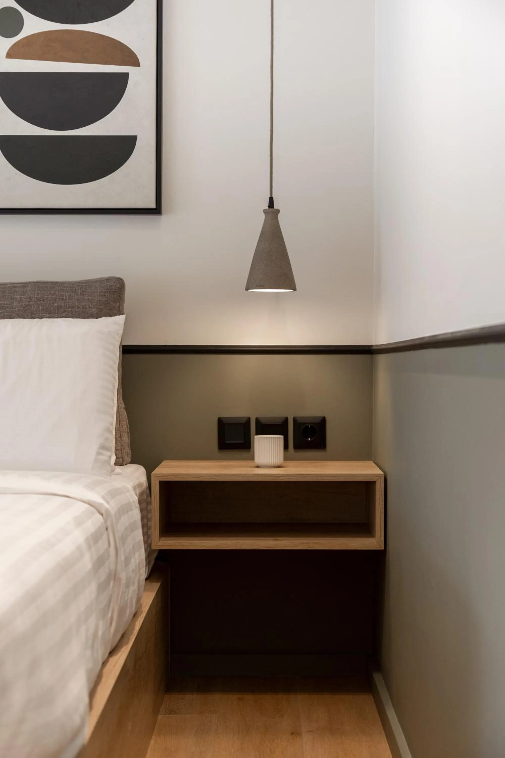 Bed in Rebalance Apartments