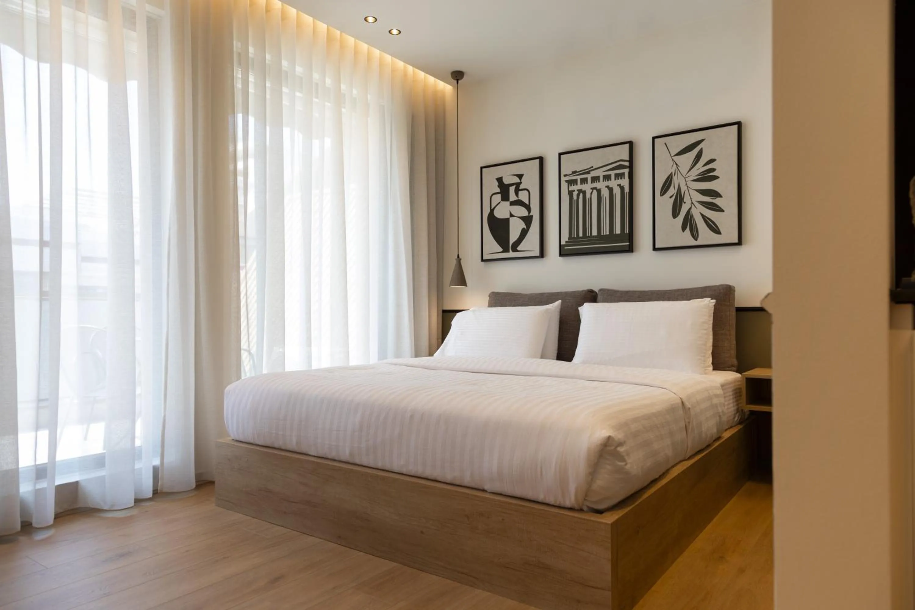 Bed in Rebalance Apartments