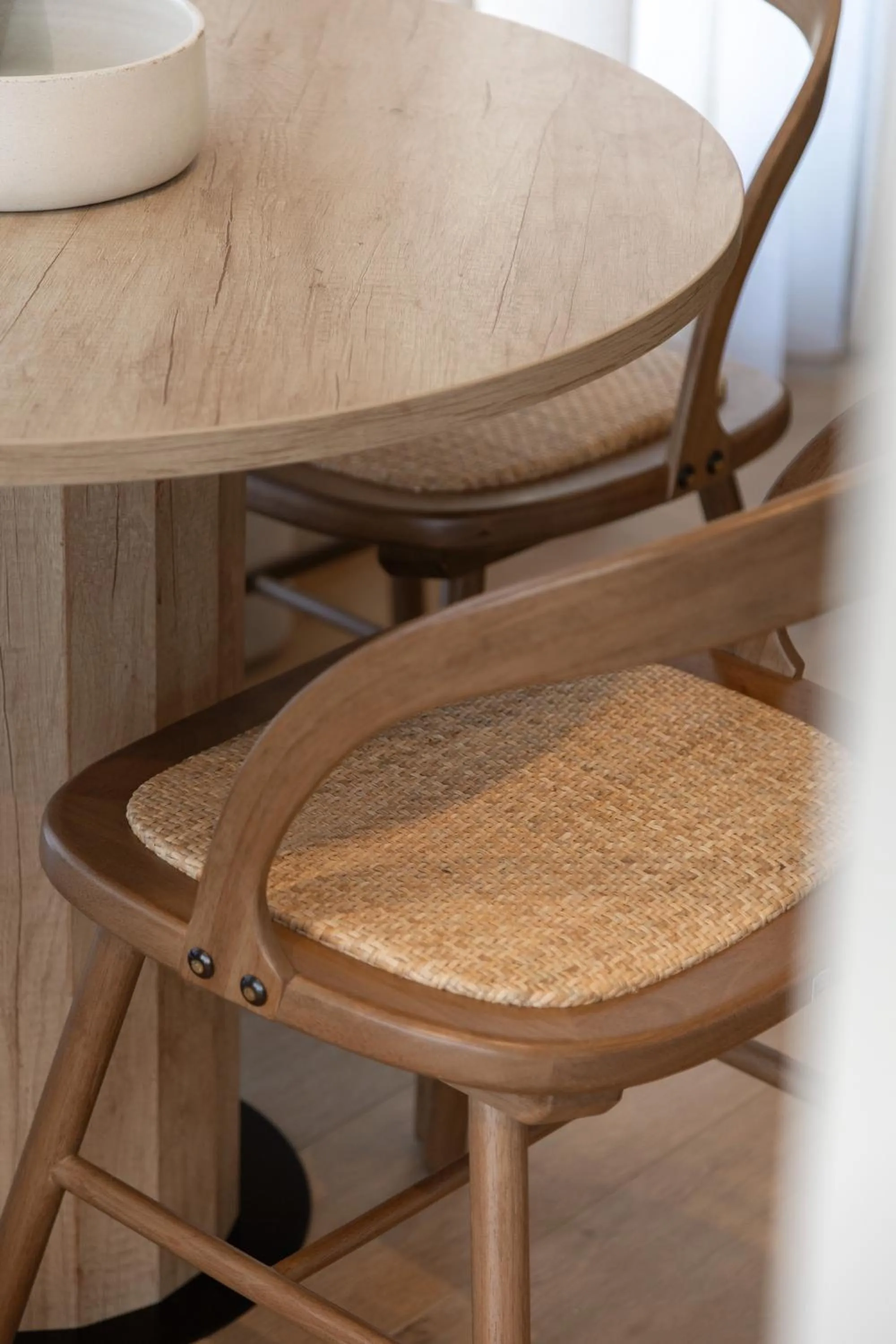 Seating area in Rebalance Apartments