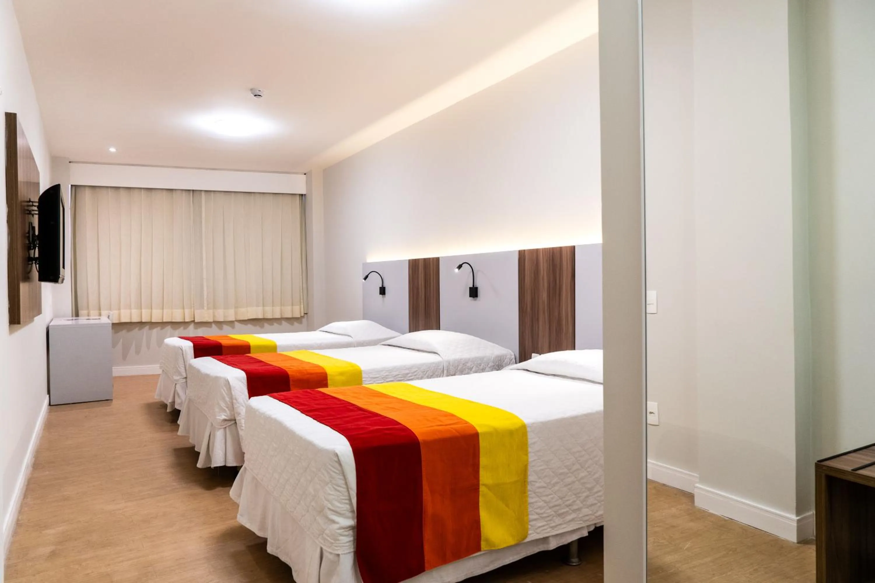 Bedroom, Bed in Hotel Praia Centro