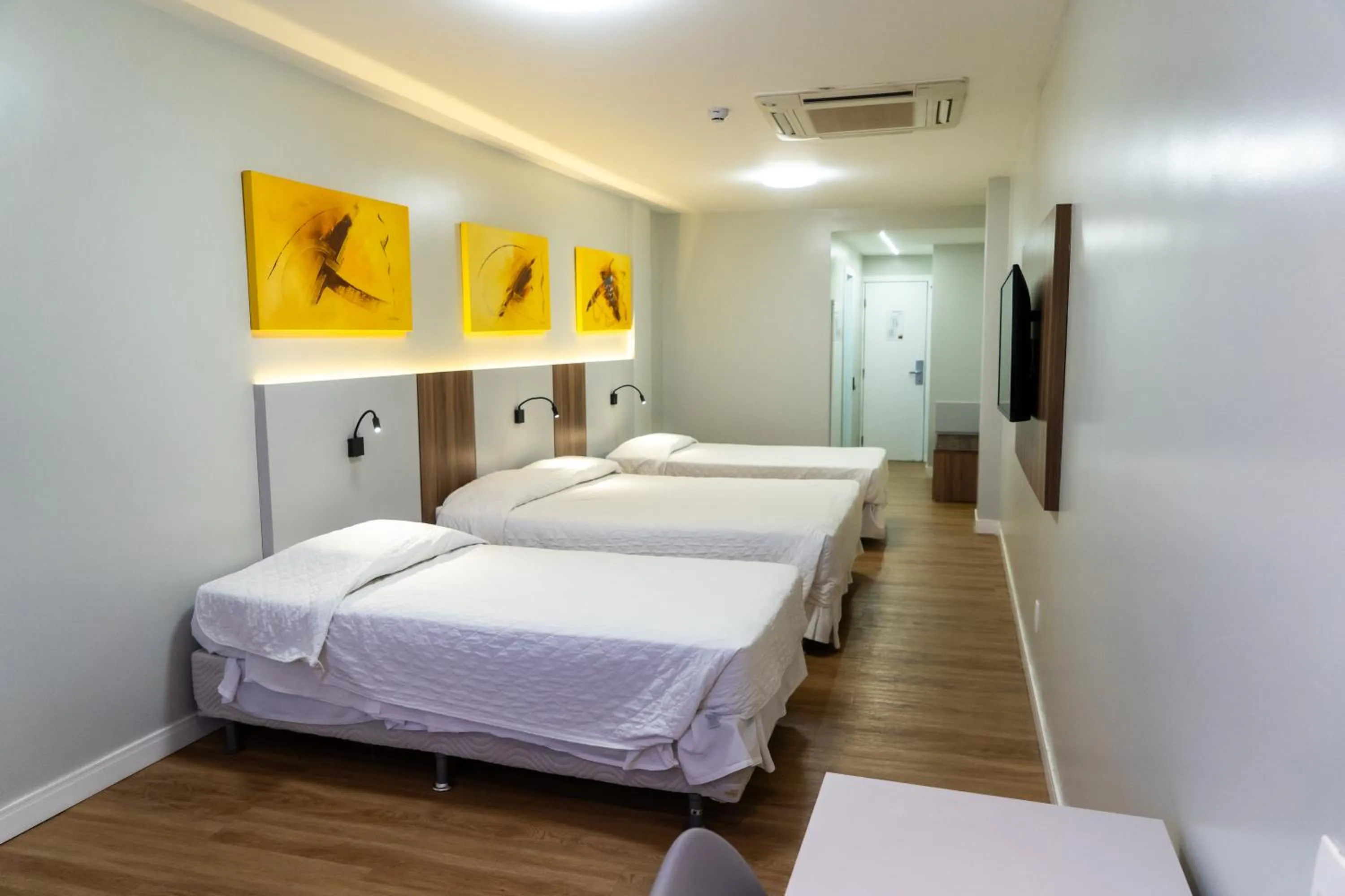 Bedroom, Bed in Hotel Praia Centro