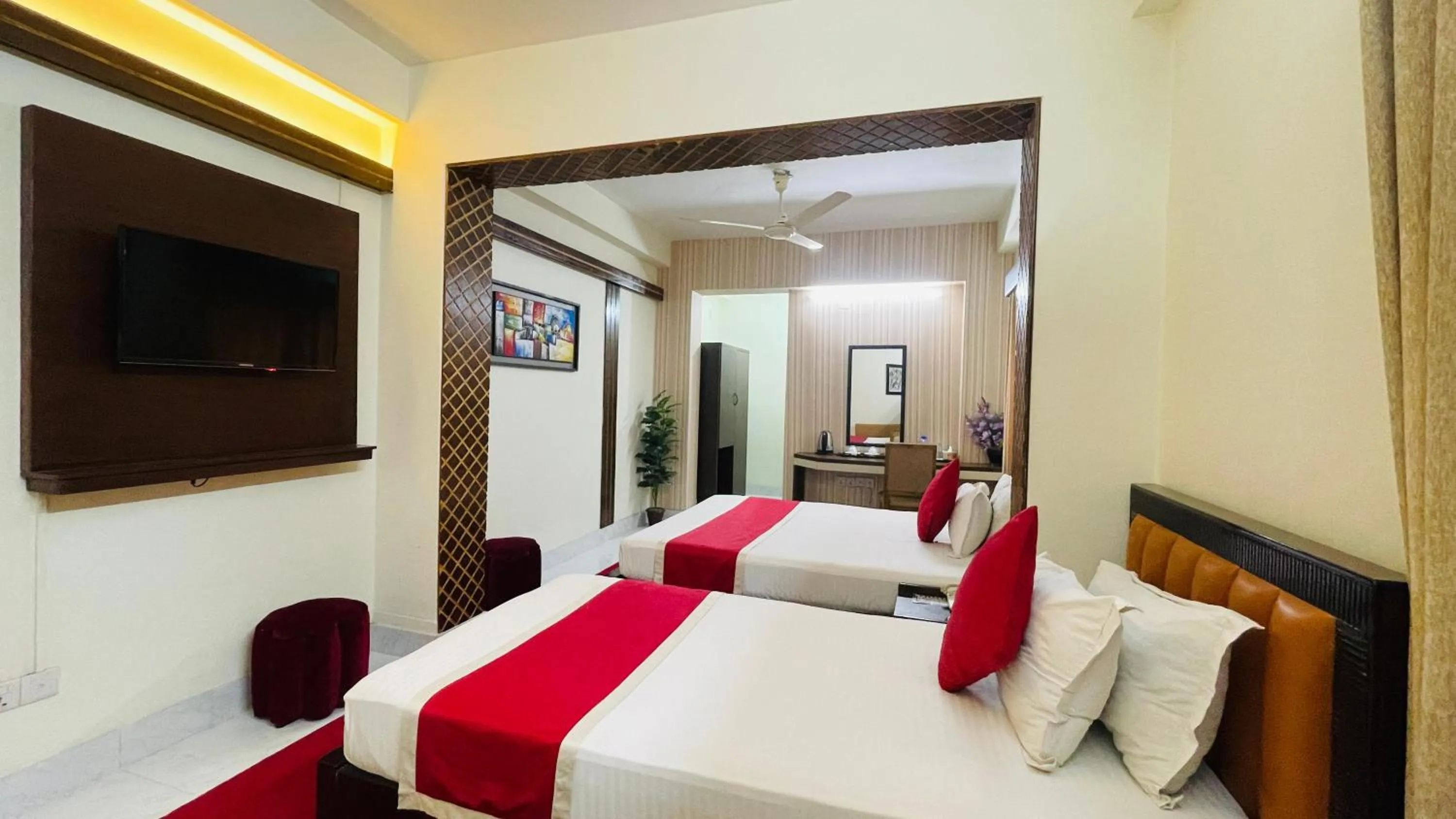 Bedroom in Circle Inn