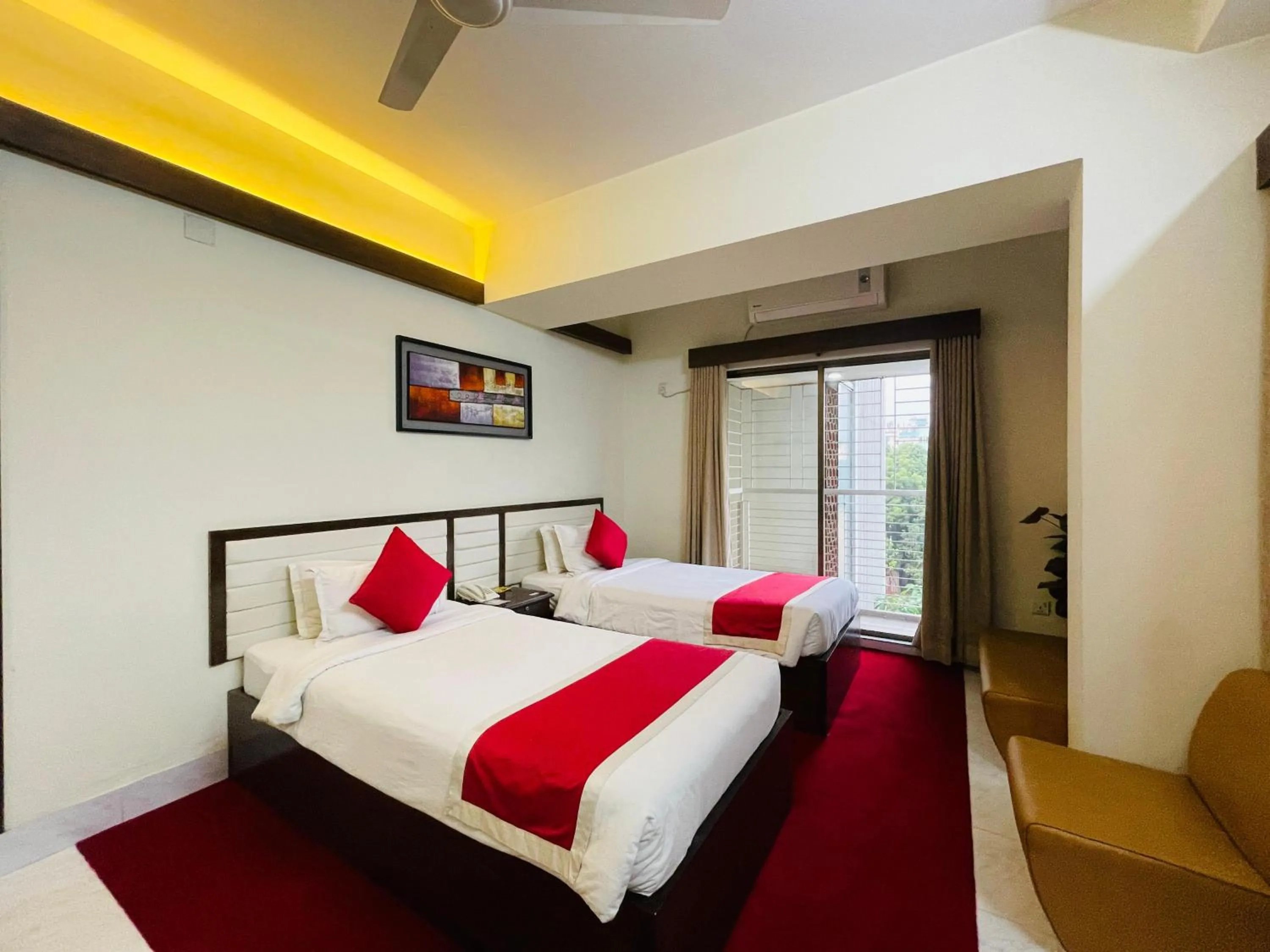 Bedroom in Circle Inn