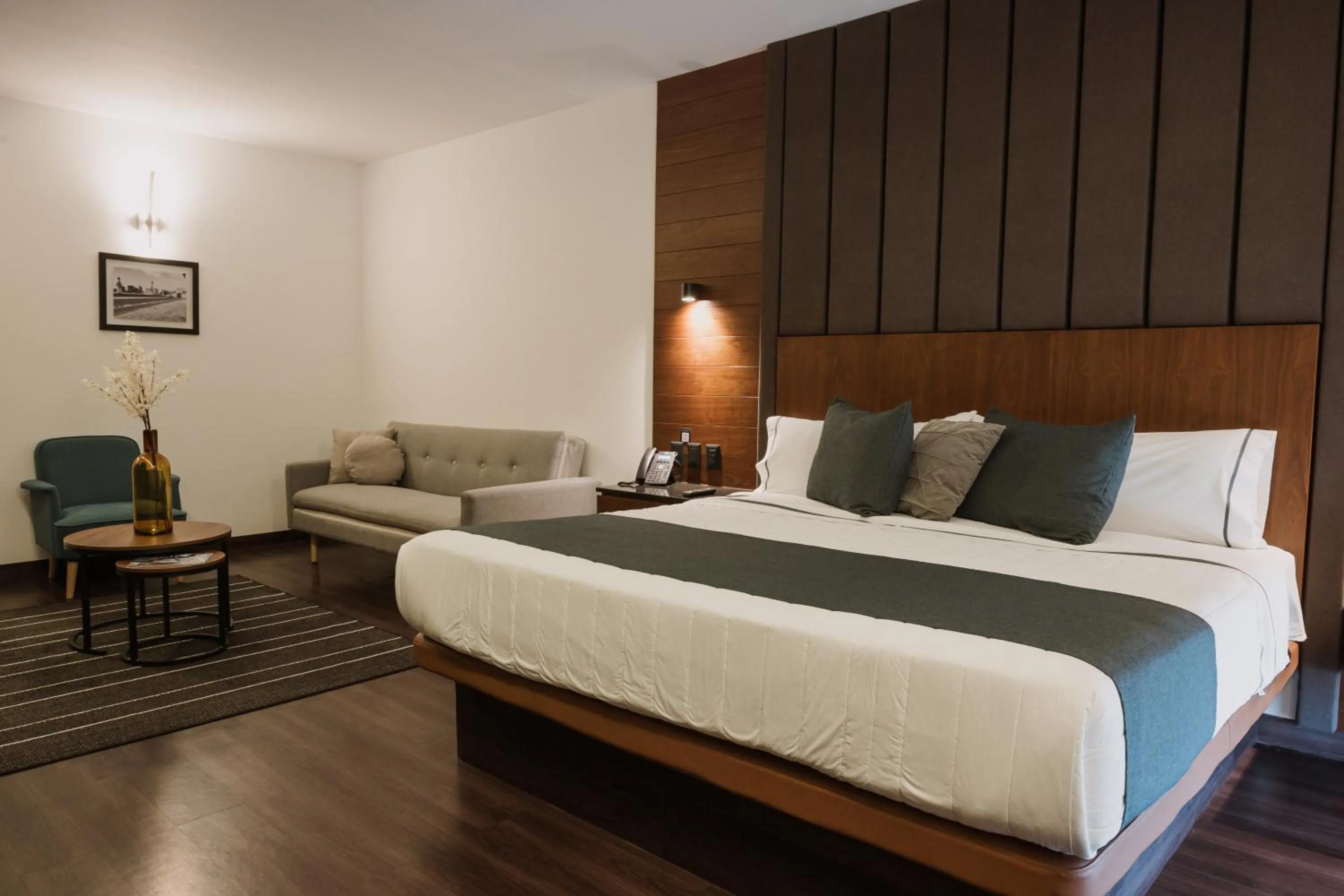 Bed in Hotel Noite Business Class